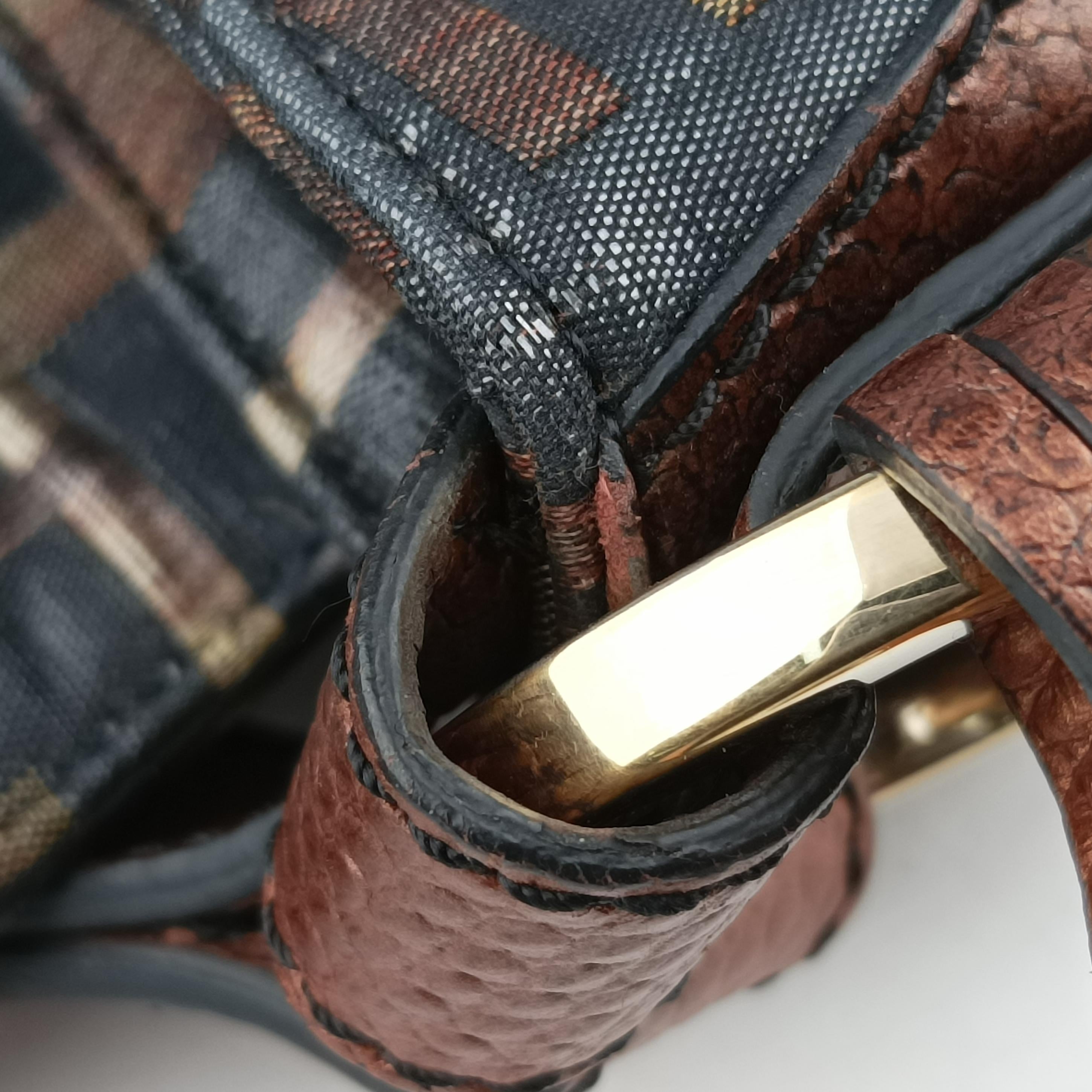 Chef Perforated Charm Zucca Print Brown fabric 8BR436 2373-8BR436-ZMD-089ズッカ プリント シェフパフォーレートチャーム ブラウン ジャガード 8BR436 2373-8BR436-ZMD-089