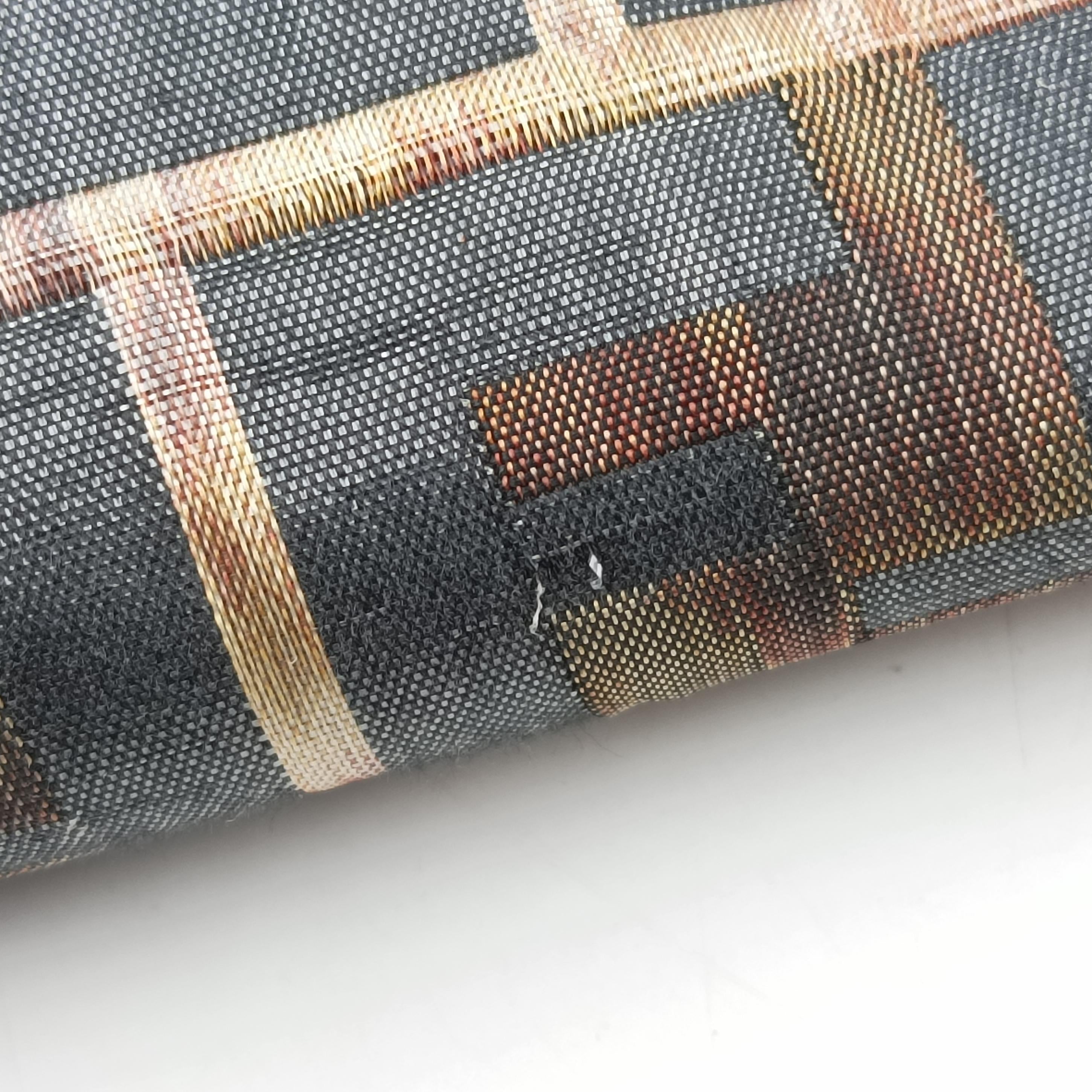 Chef Perforated Charm Zucca Print Brown fabric 8BR436 2373-8BR436-ZMD-089ズッカ プリント シェフパフォーレートチャーム ブラウン ジャガード 8BR436 2373-8BR436-ZMD-089