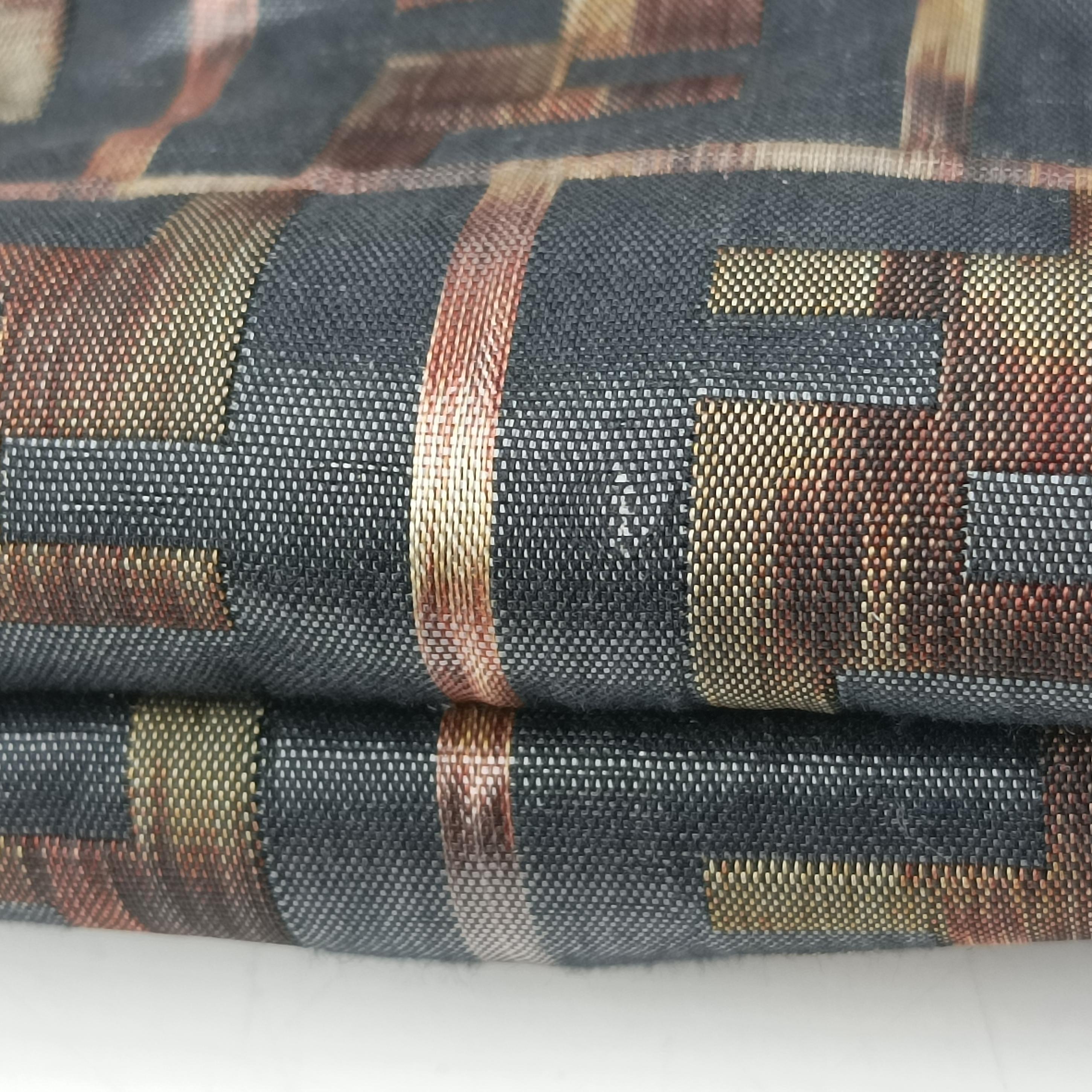 Chef Perforated Charm Zucca Print Brown fabric 8BR436 2373-8BR436-ZMD-089ズッカ プリント シェフパフォーレートチャーム ブラウン ジャガード 8BR436 2373-8BR436-ZMD-089