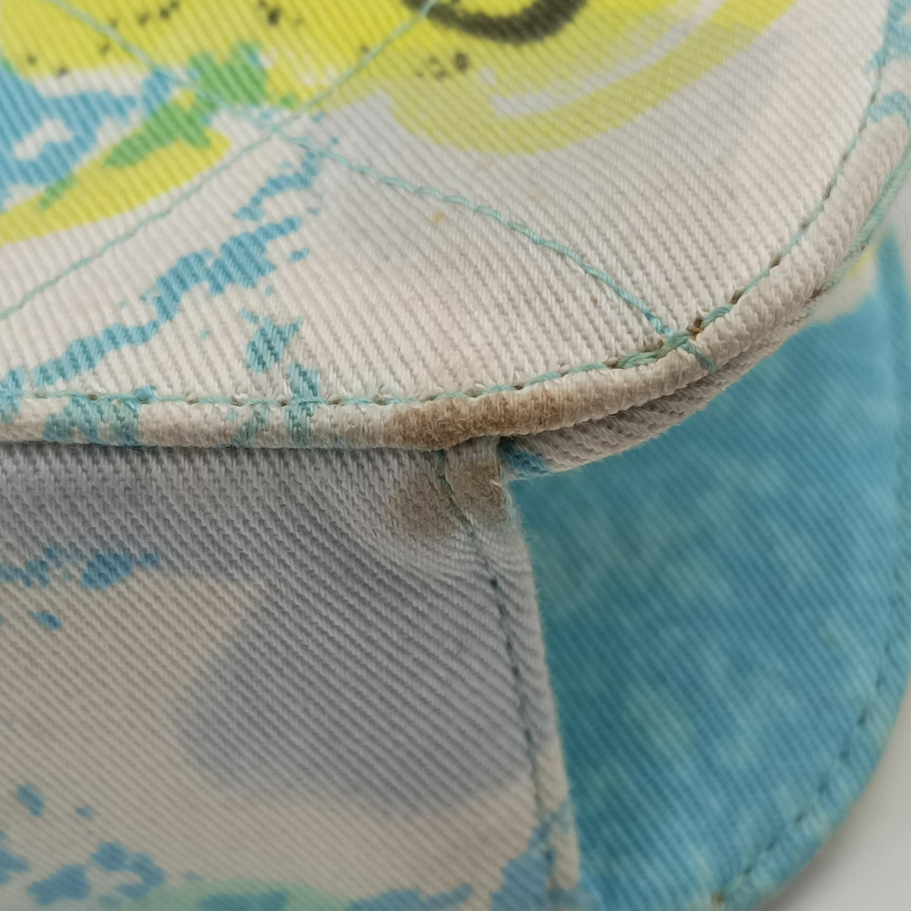 Floral Classic Flap Tote blue×Multicolour Fabric A08702 4842246フローラルクラシックフラップトート ブルー×マルチカラー ファブリック A08702 4842246