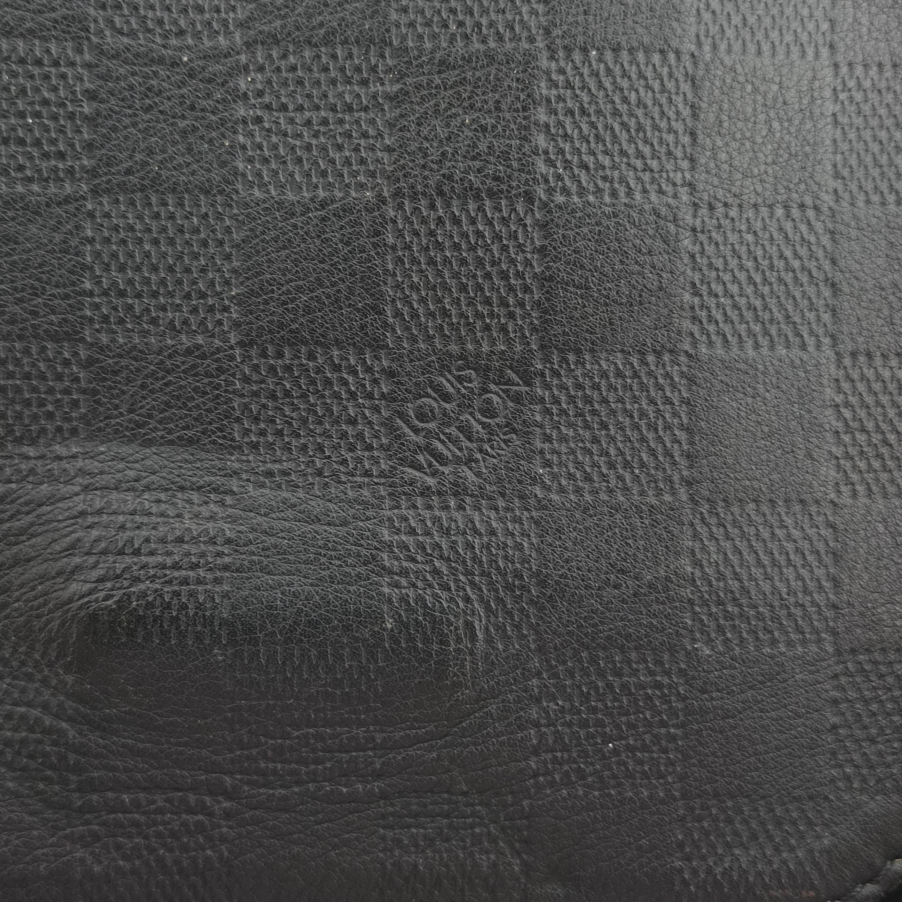 District PM Messenger Black Damier Infini Leather N41286 SP4194ディストリクトPM メッセンジャー ブラック ダミエアンフィニ レザー N41286 SP4194