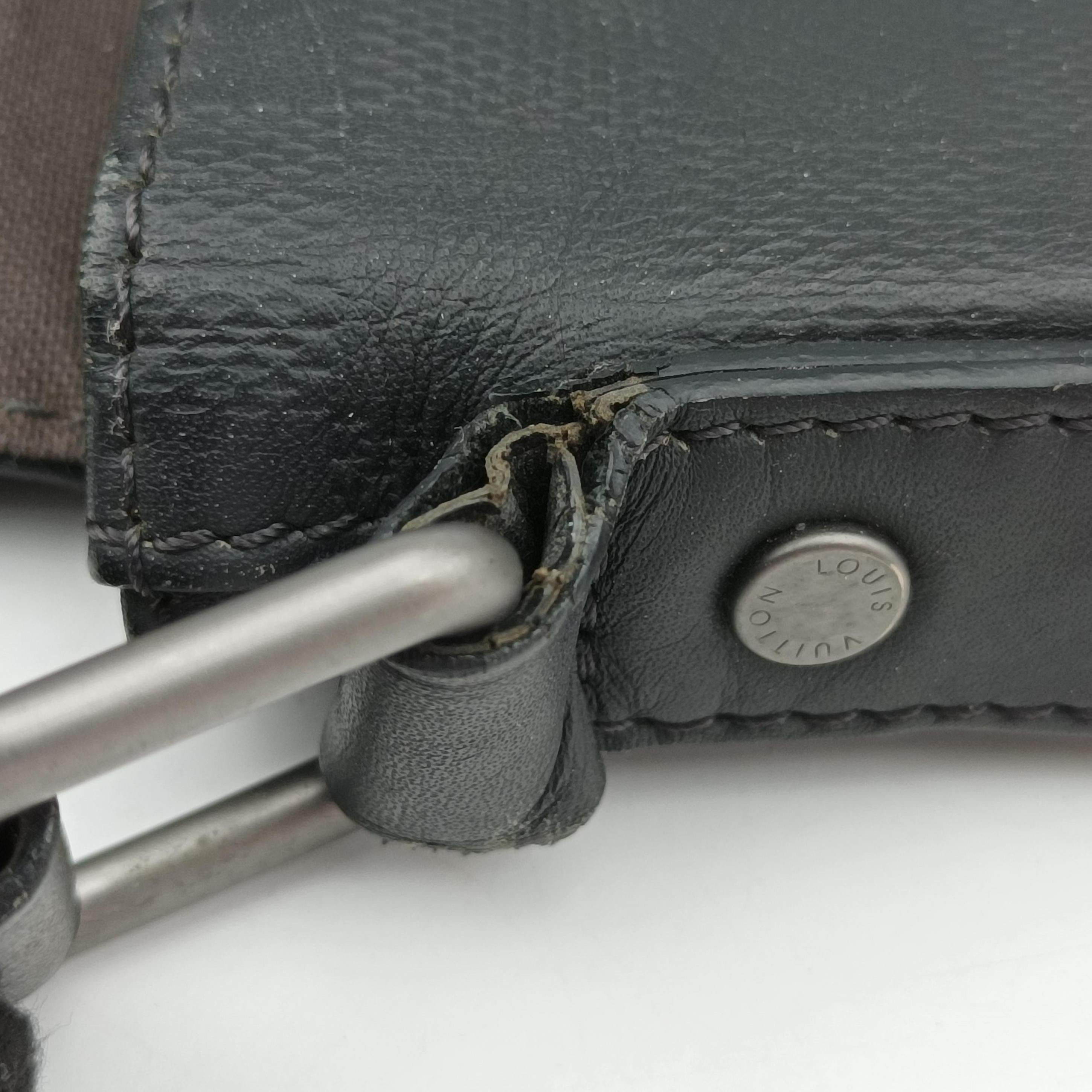 District PM Messenger Black Damier Infini Leather N41286 SP4194ディストリクトPM メッセンジャー ブラック ダミエアンフィニ レザー N41286 SP4194