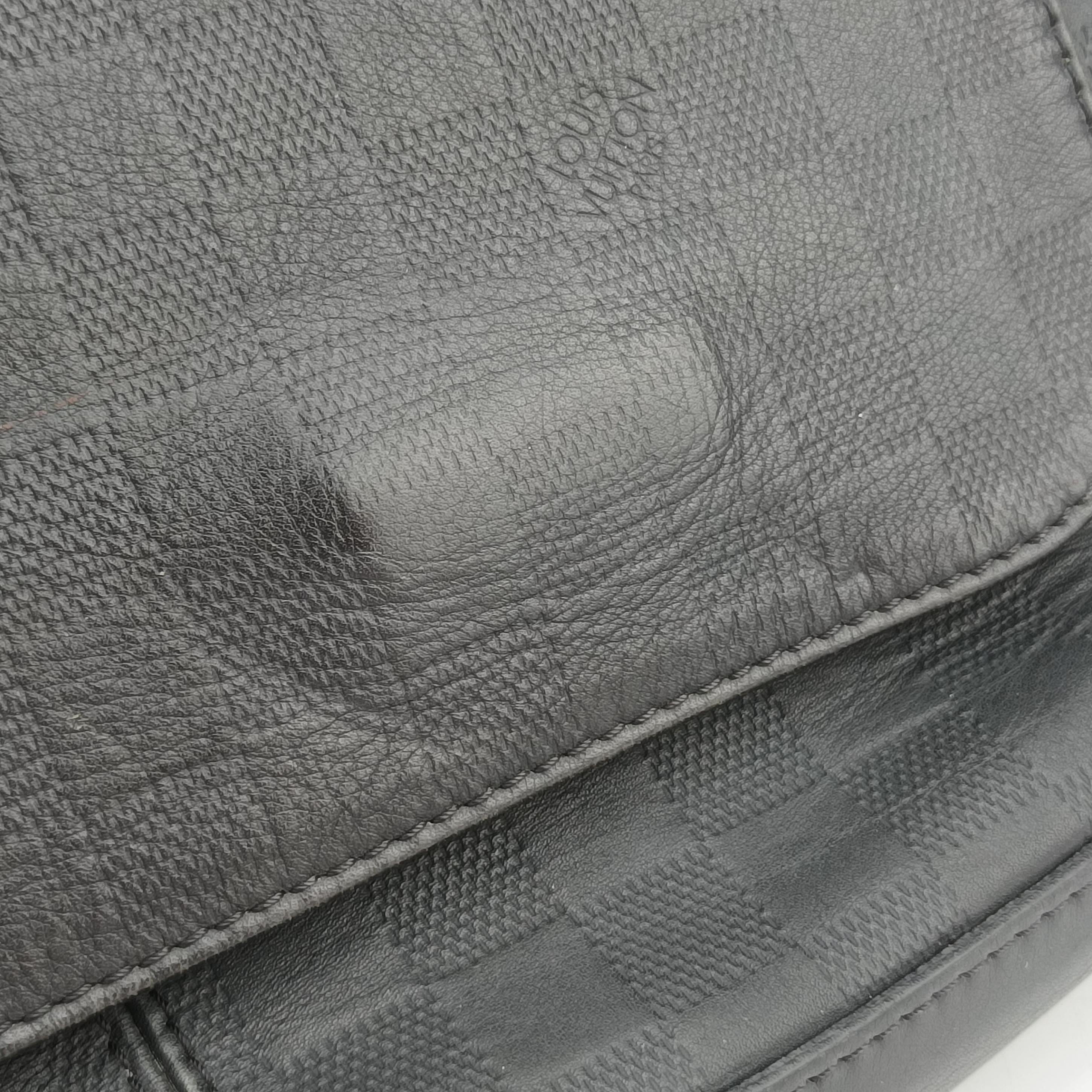 District PM Messenger Black Damier Infini Leather N41286 SP4194ディストリクトPM メッセンジャー ブラック ダミエアンフィニ レザー N41286 SP4194