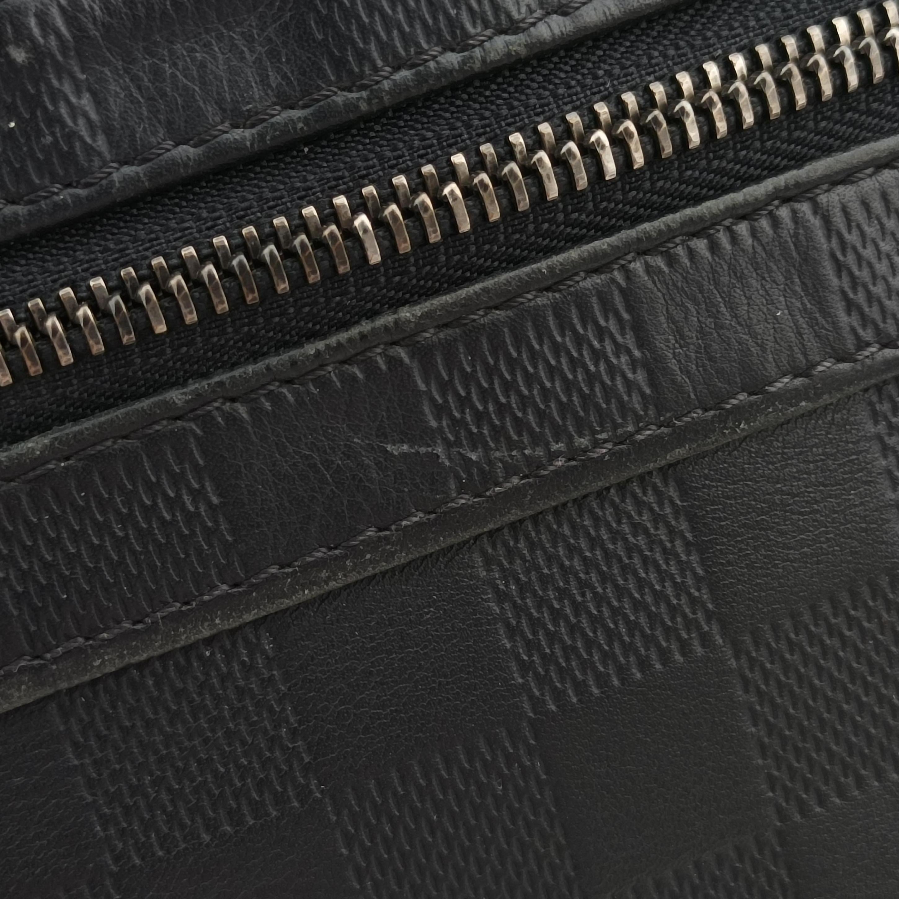 District PM Messenger Black Damier Infini Leather N41286 SP4194ディストリクトPM メッセンジャー ブラック ダミエアンフィニ レザー N41286 SP4194