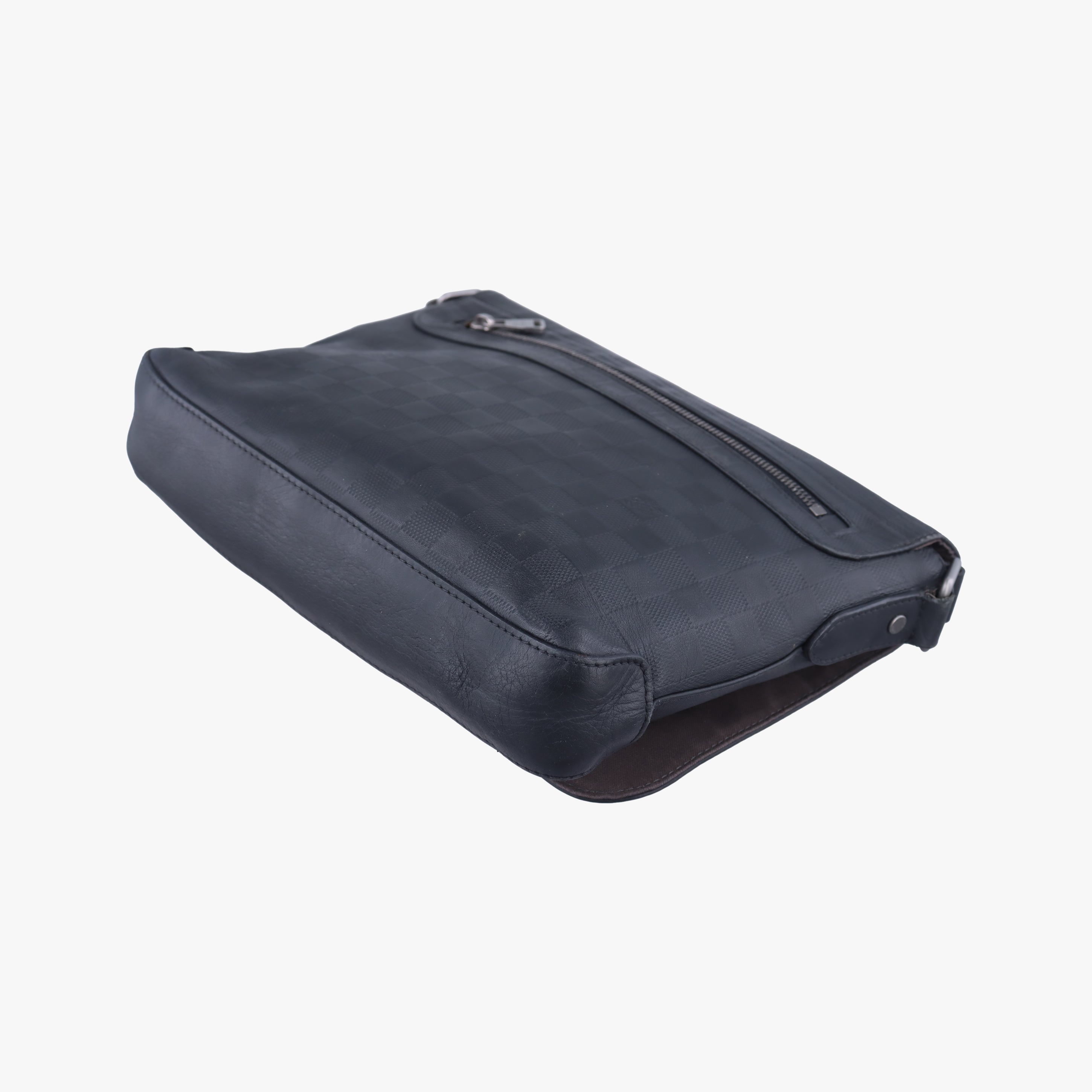 District PM Messenger Black Damier Infini Leather N41286 SP4194ディストリクトPM メッセンジャー ブラック ダミエアンフィニ レザー N41286 SP4194