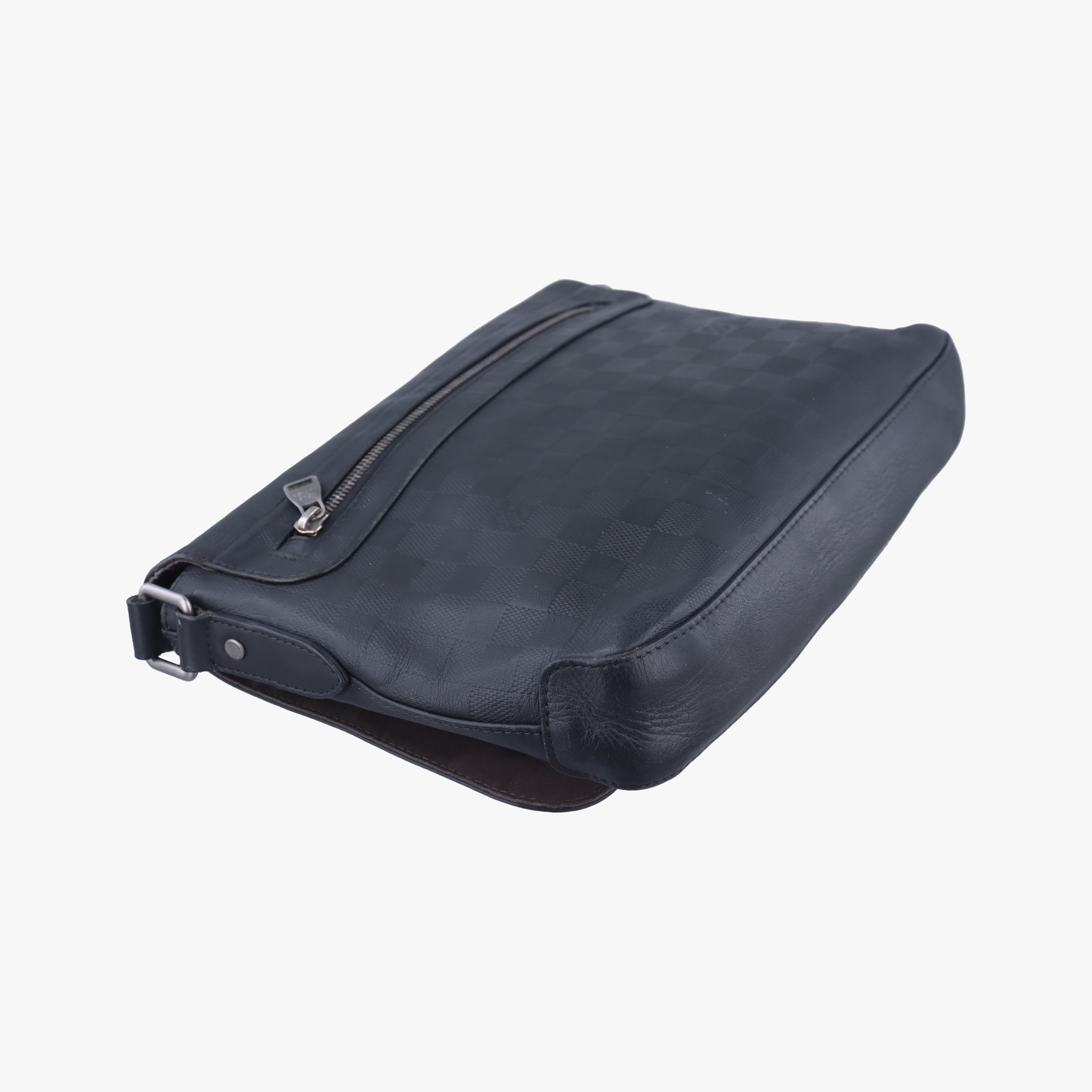 District PM Messenger Black Damier Infini Leather N41286 SP4194ディストリクトPM メッセンジャー ブラック ダミエアンフィニ レザー N41286 SP4194