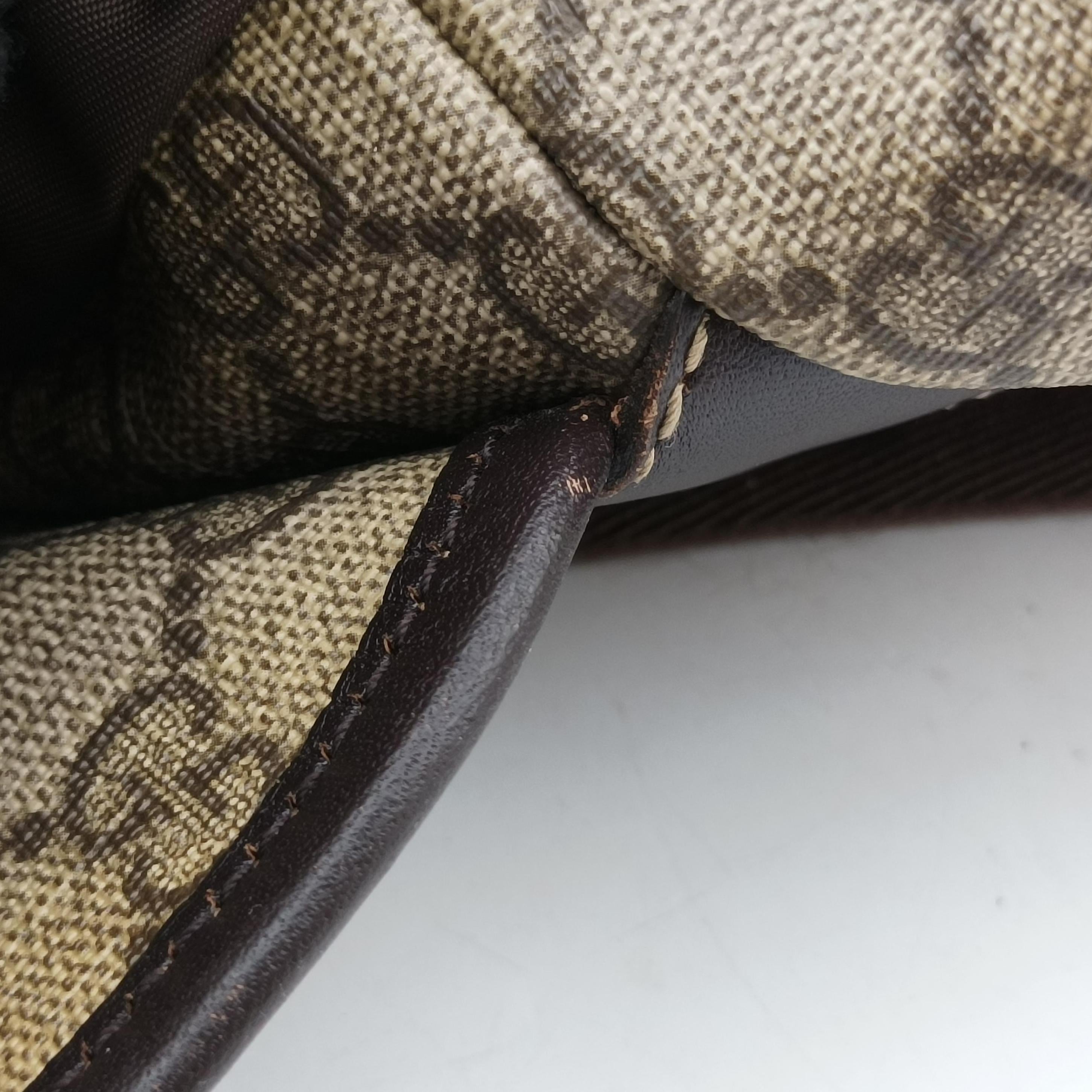 GG Supreme Brown PVC coated canvas 246103 H011979537GGスプリーム ブラウン PVCコーティングキャンバス 246103 H011979537