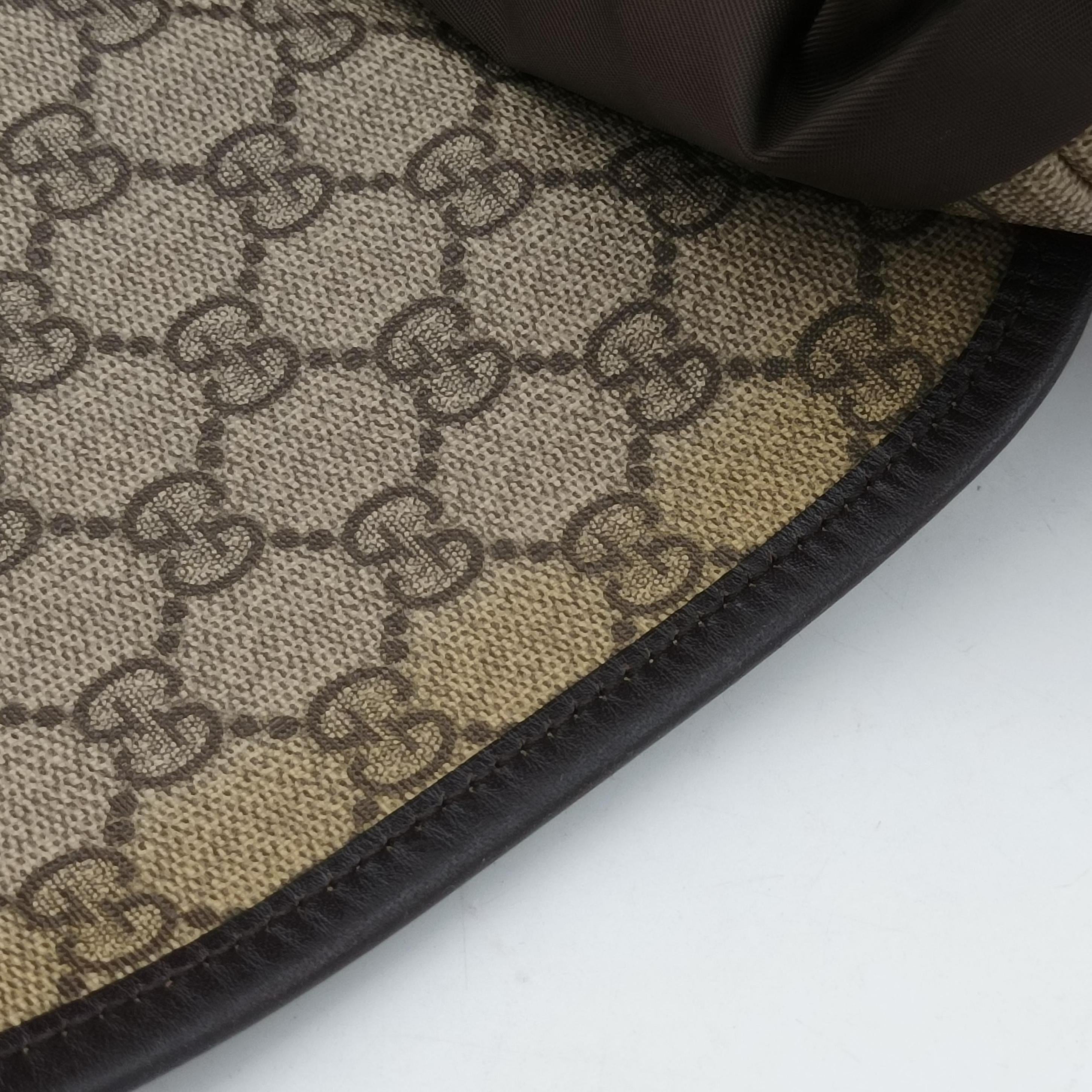 GG Supreme Brown PVC coated canvas 246103 H011979537GGスプリーム ブラウン PVCコーティングキャンバス 246103 H011979537