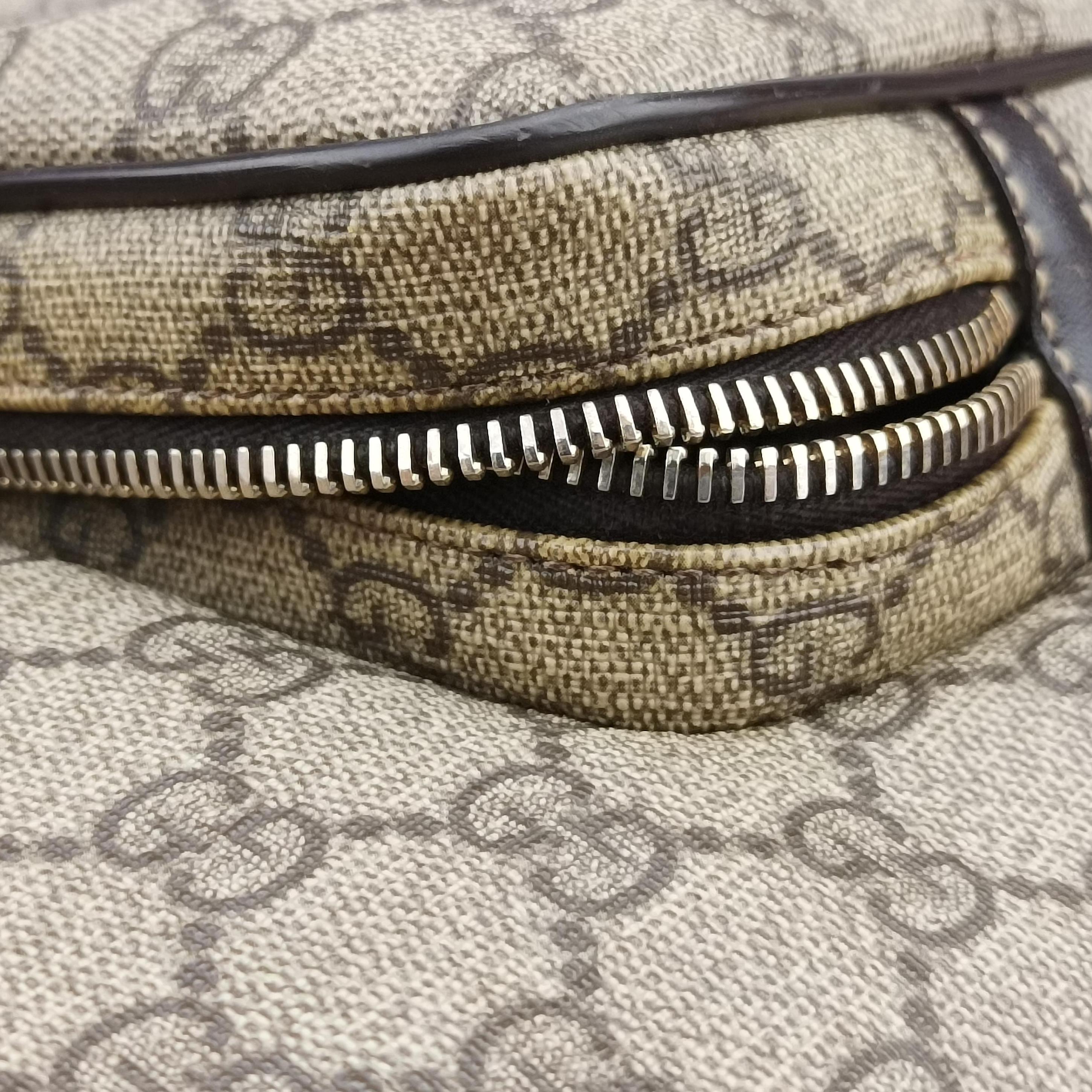 GG Supreme Brown PVC coated canvas 246103 H011979537GGスプリーム ブラウン PVCコーティングキャンバス 246103 H011979537