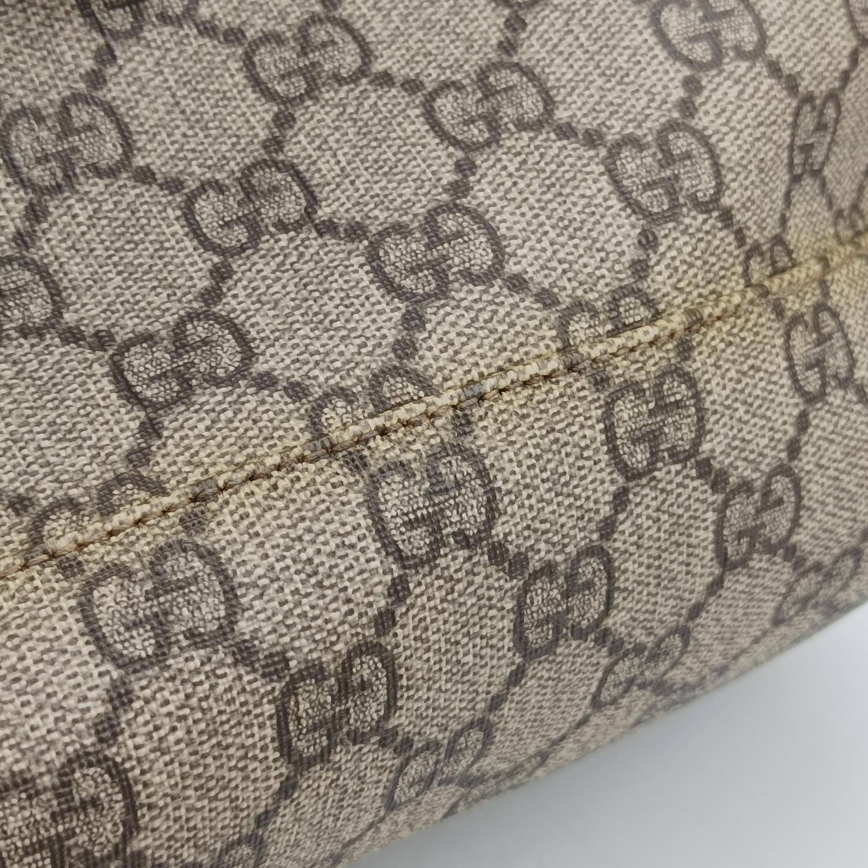 GG Supreme Brown PVC coated canvas 246103 H011979537GGスプリーム ブラウン PVCコーティングキャンバス 246103 H011979537