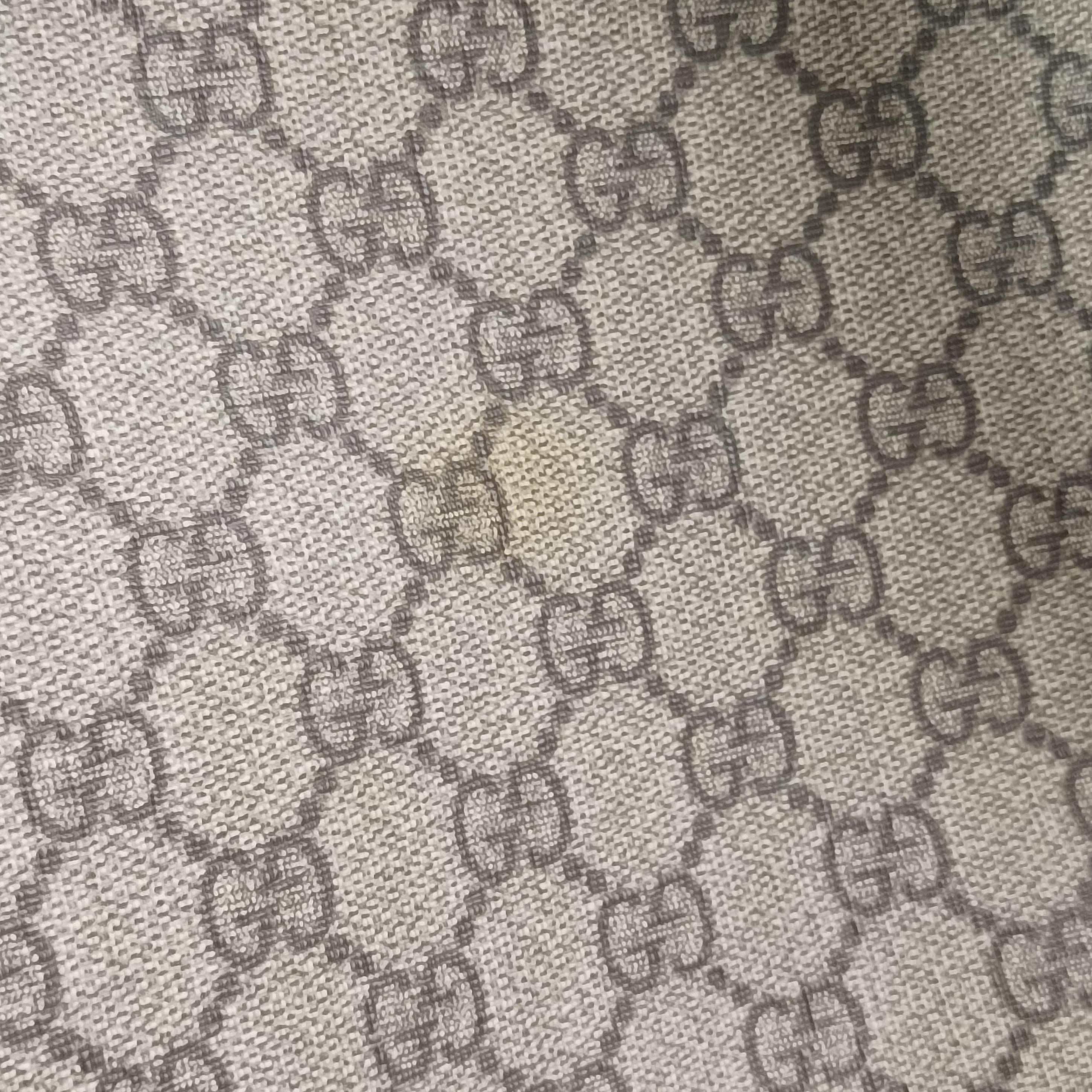 GG Supreme Brown PVC coated canvas 246103 H011979537GGスプリーム ブラウン PVCコーティングキャンバス 246103 H011979537