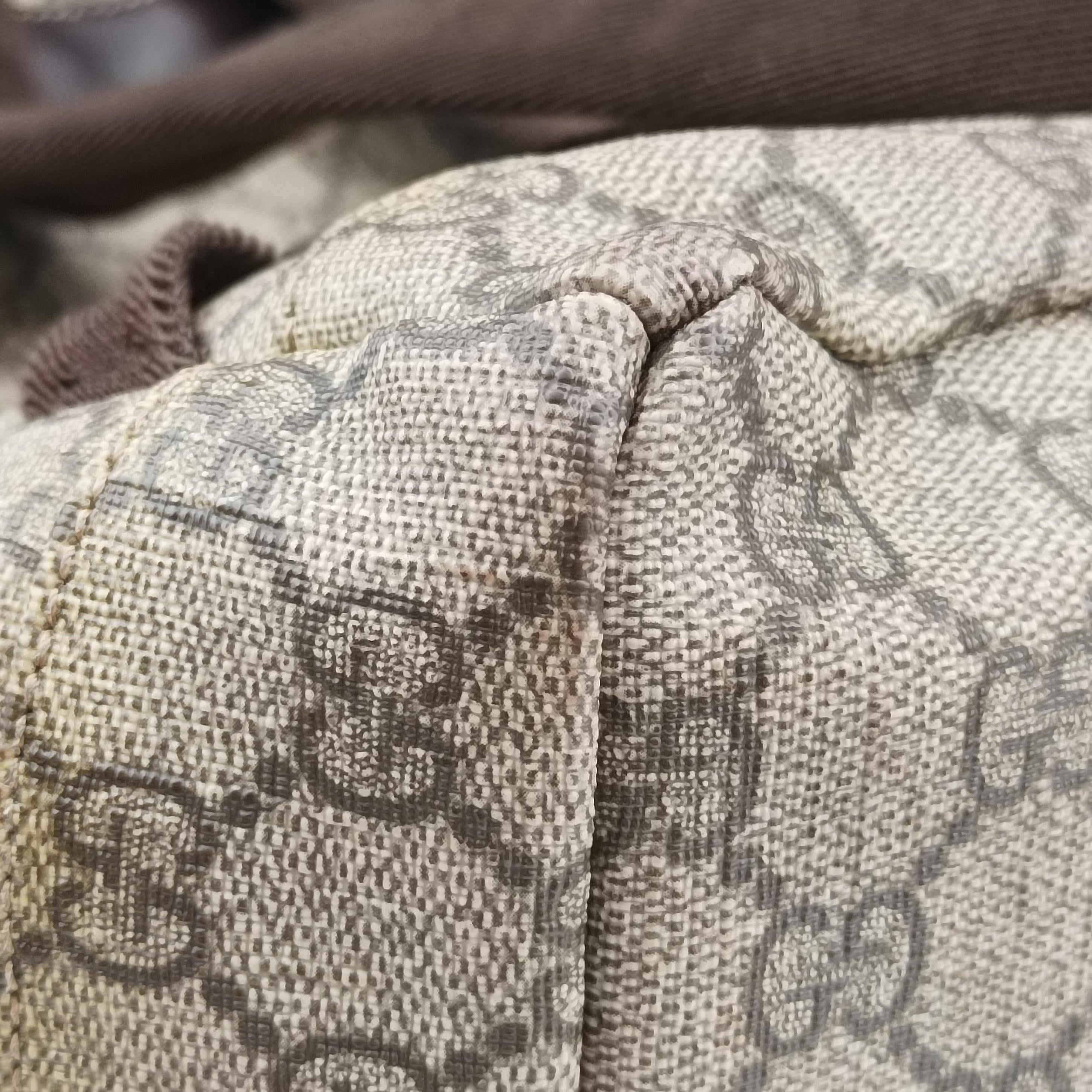 GG Supreme Brown PVC coated canvas 246103 H011979537GGスプリーム ブラウン PVCコーティングキャンバス 246103 H011979537