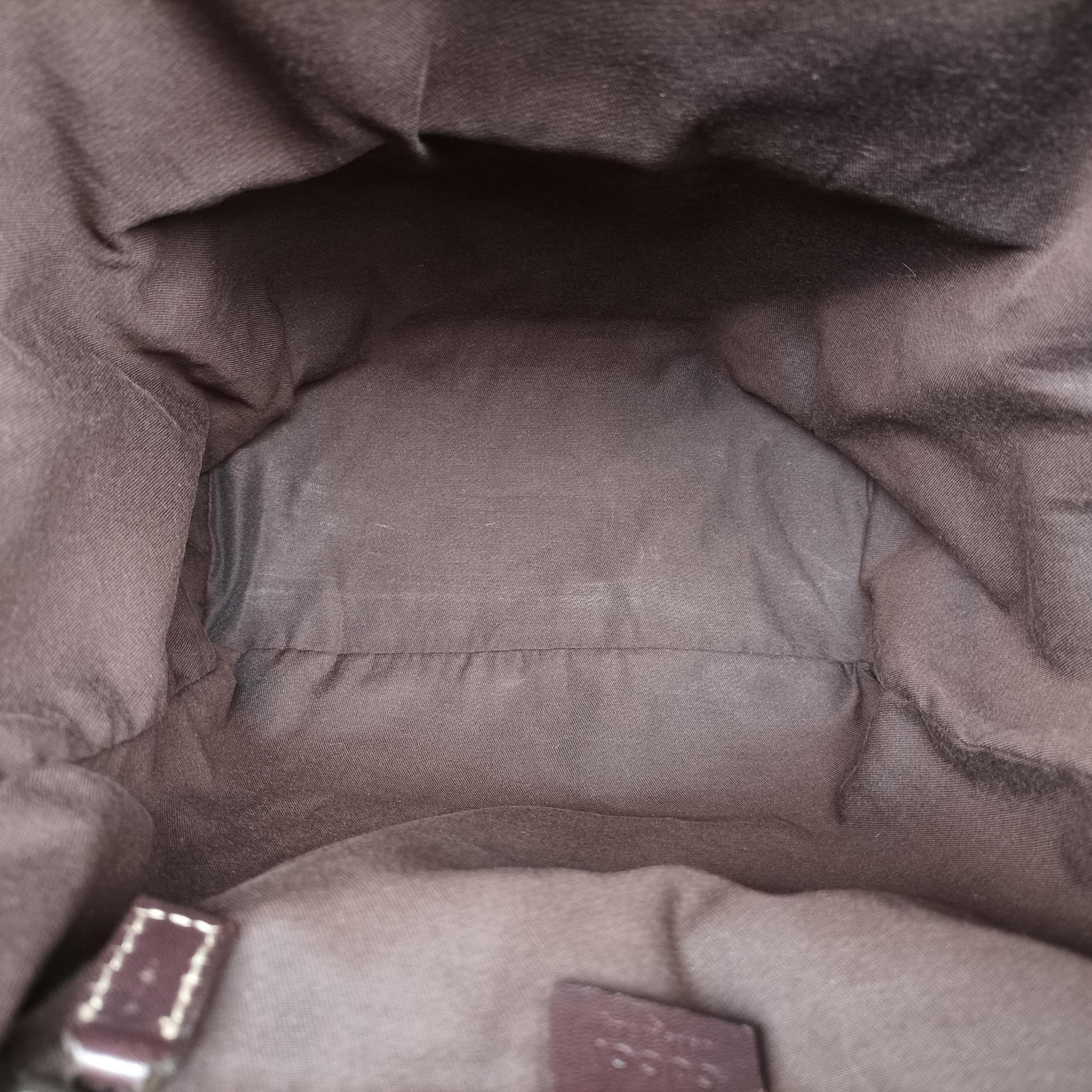 GG Supreme Brown PVC coated canvas 246103 H011979537GGスプリーム ブラウン PVCコーティングキャンバス 246103 H011979537