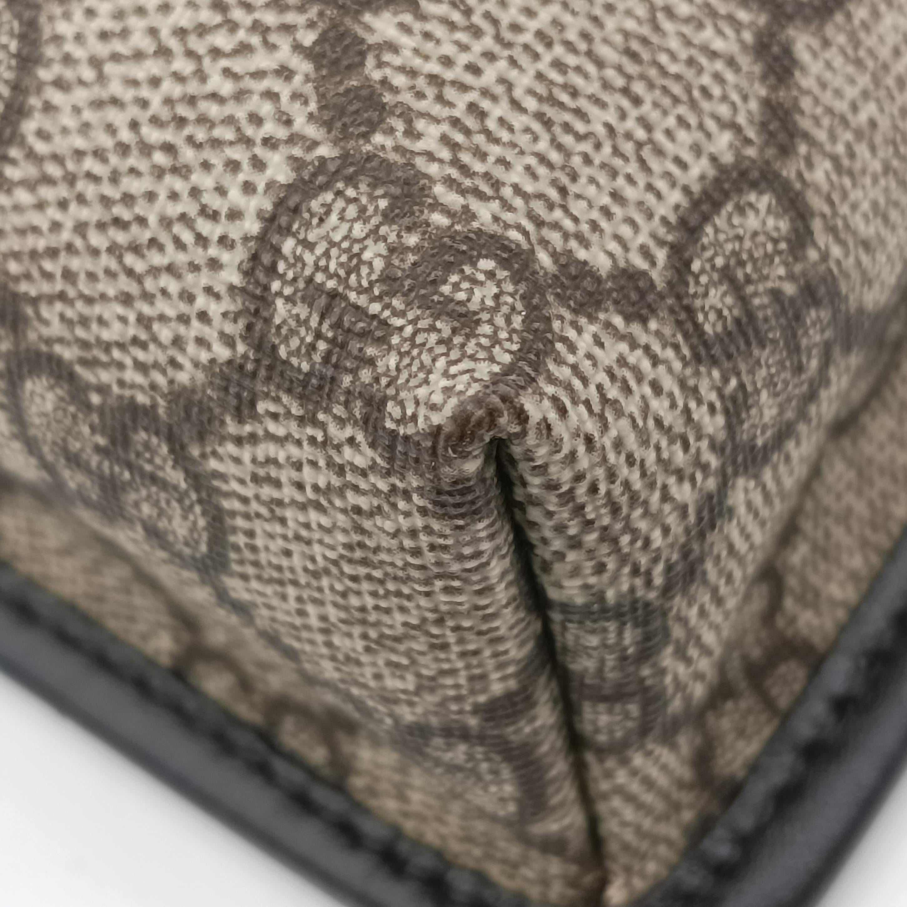 GG Supreme Brown PVC coated canvas 92562 GGスプリーム ブラウン PVCコーティングキャンバス 92562