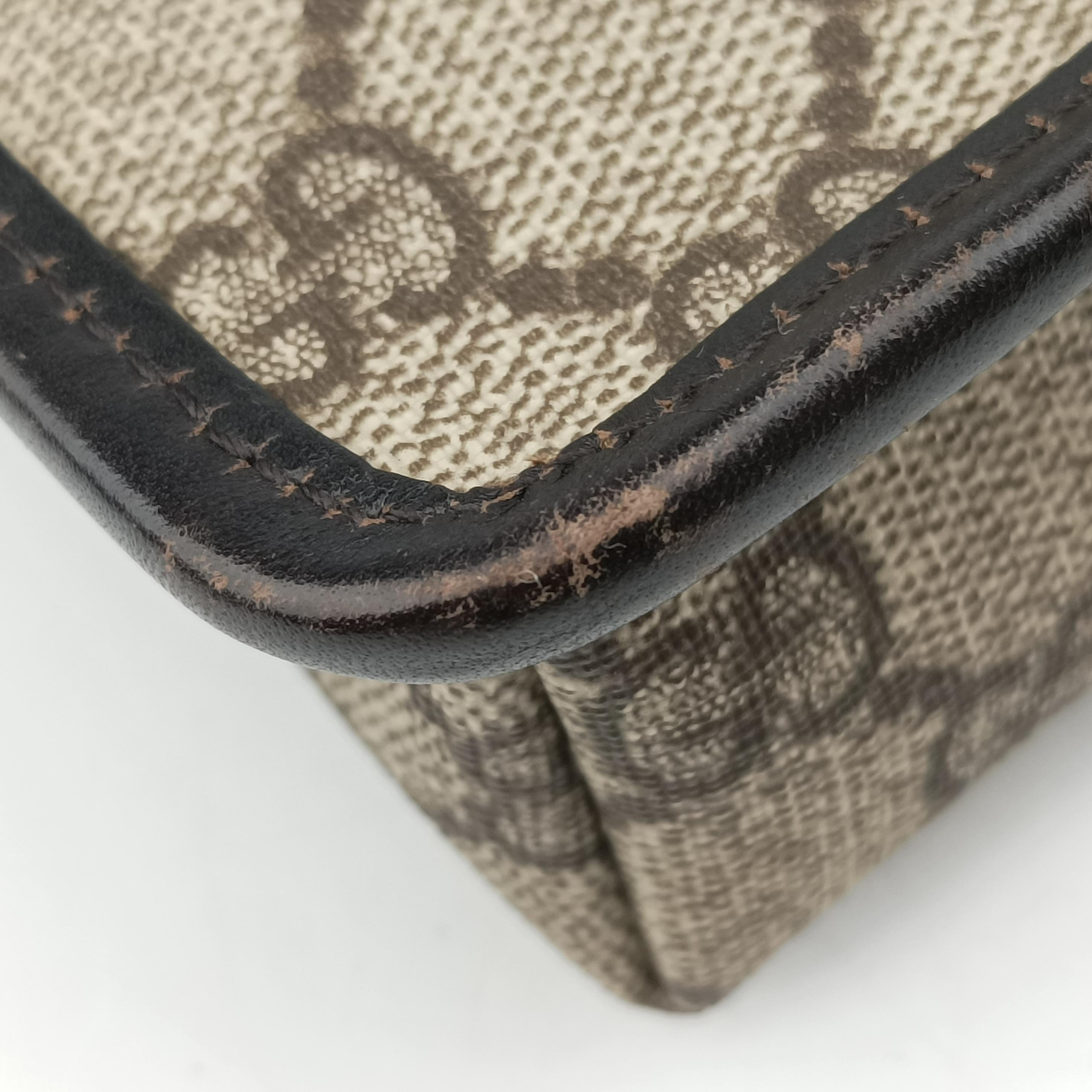 GG Supreme Brown PVC coated canvas 92562 GGスプリーム ブラウン PVCコーティングキャンバス 92562