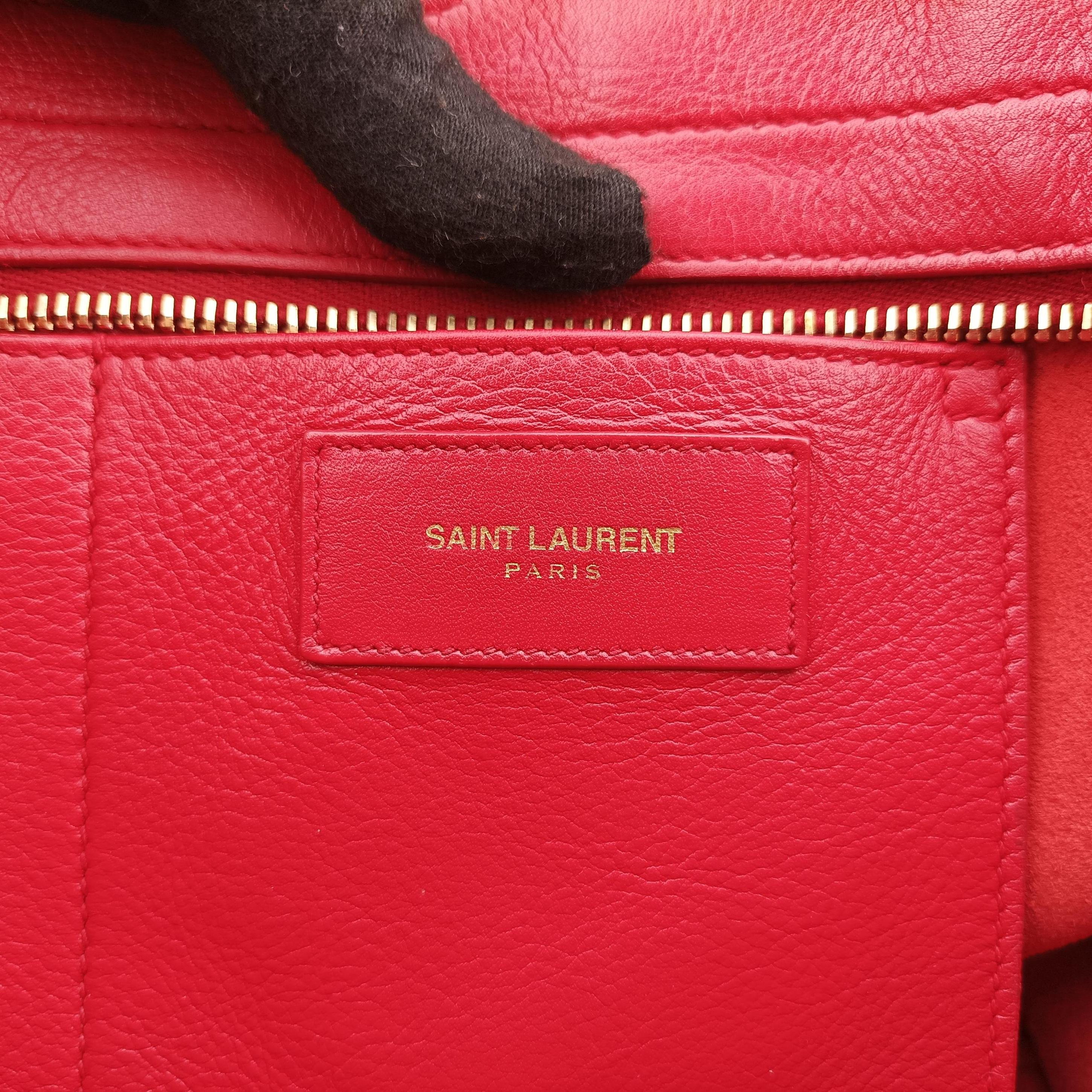 Y Ligne Petit Cabas Red Leather 311210 311210.213317Yライン プチカバス レッド レザー 311210 311210.213317