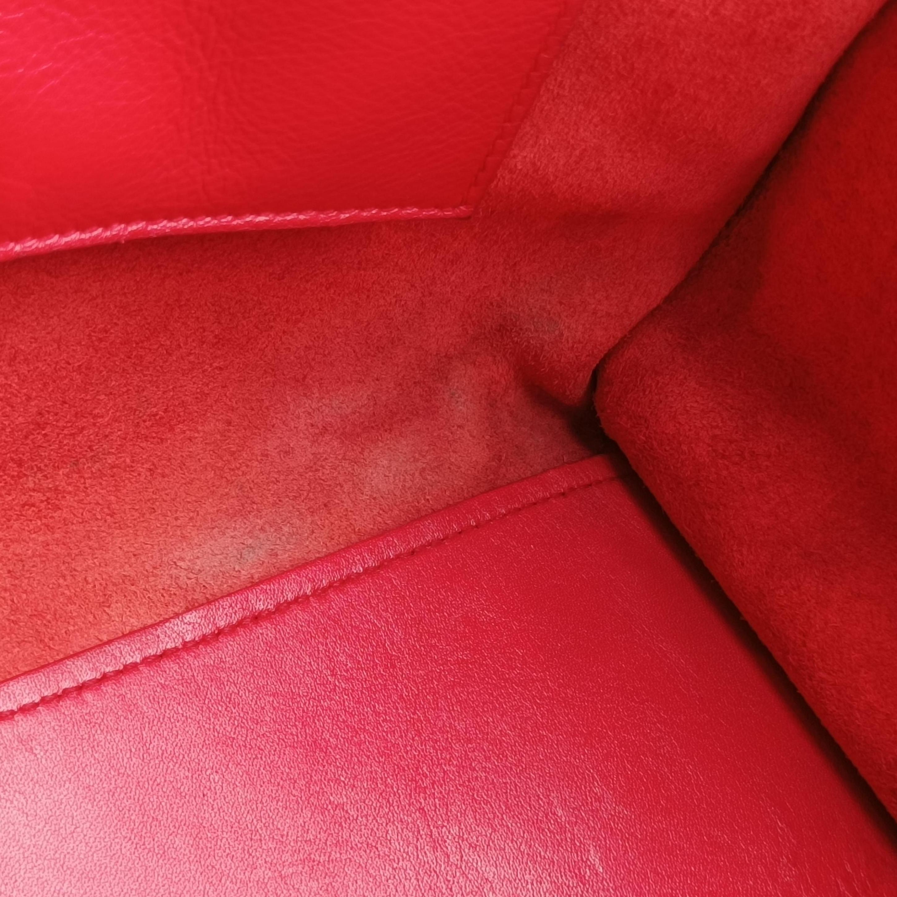 Y Ligne Petit Cabas Red Leather 311210 311210.213317Yライン プチカバス レッド レザー 311210 311210.213317