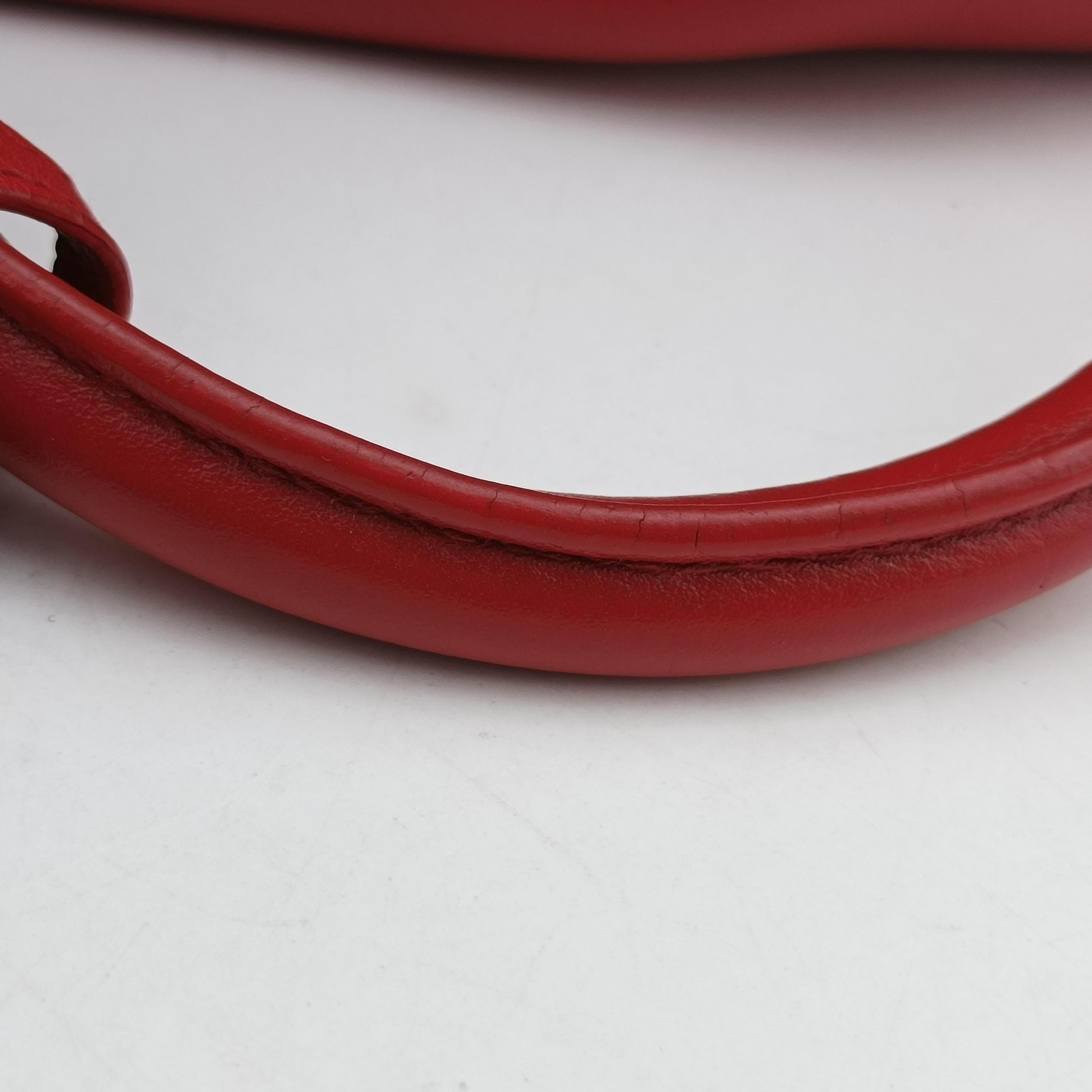 Y Ligne Petit Cabas Red Leather 311210 311210.213317Yライン プチカバス レッド レザー 311210 311210.213317