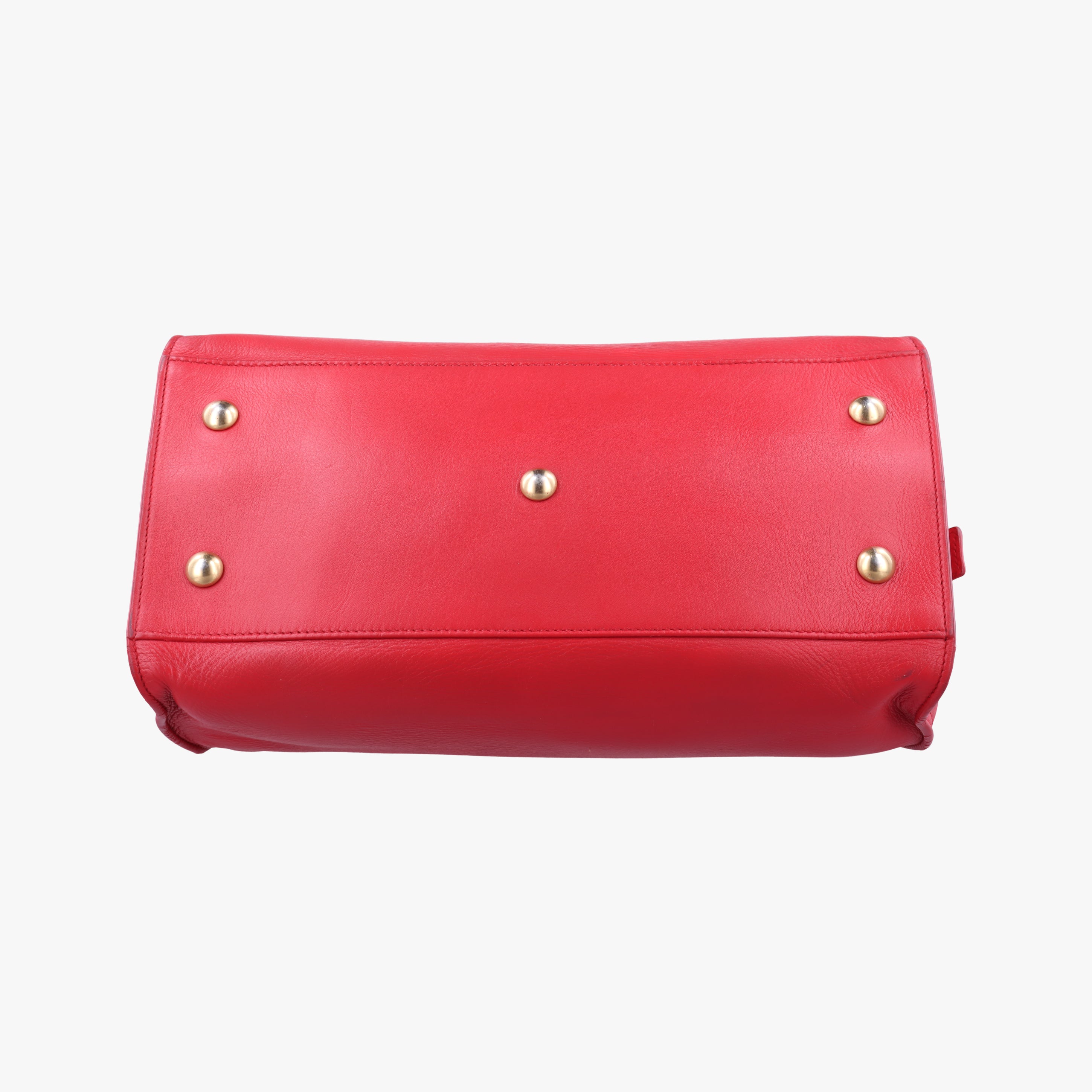 Y Ligne Petit Cabas Red Leather 311210 311210.213317Yライン プチカバス レッド レザー 311210 311210.213317