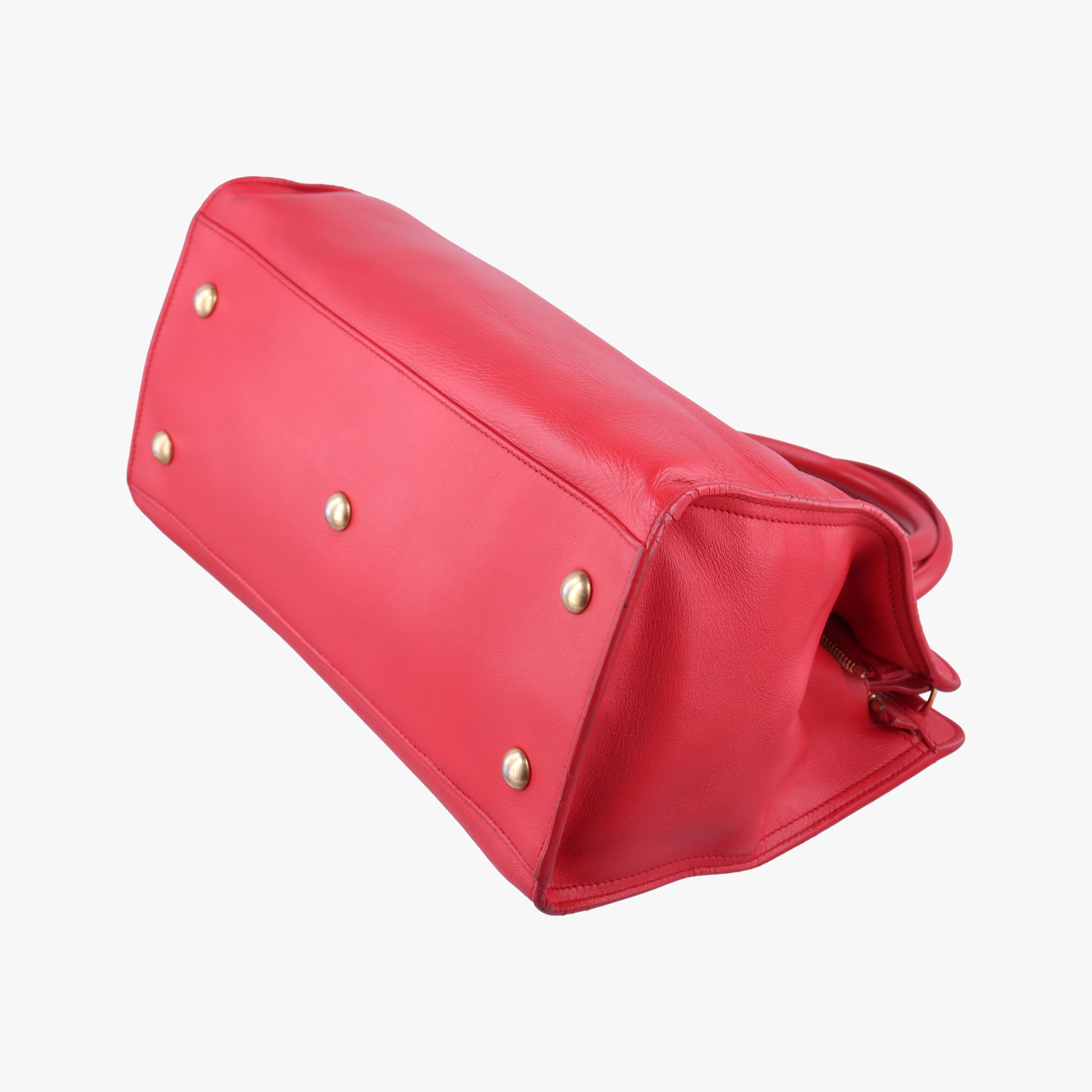 Y Ligne Petit Cabas Red Leather 311210 311210.213317Yライン プチカバス レッド レザー 311210 311210.213317