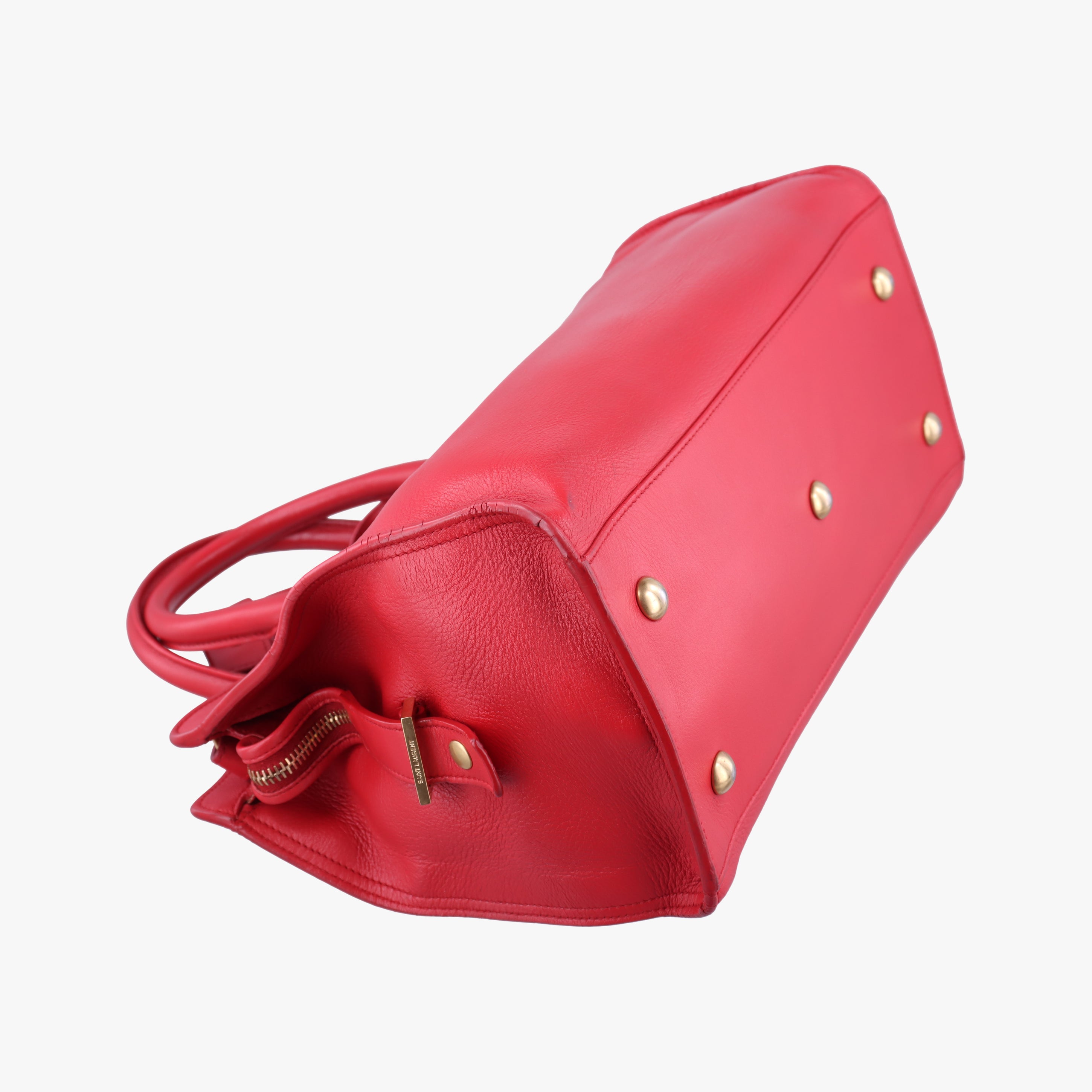 Y Ligne Petit Cabas Red Leather 311210 311210.213317Yライン プチカバス レッド レザー 311210 311210.213317