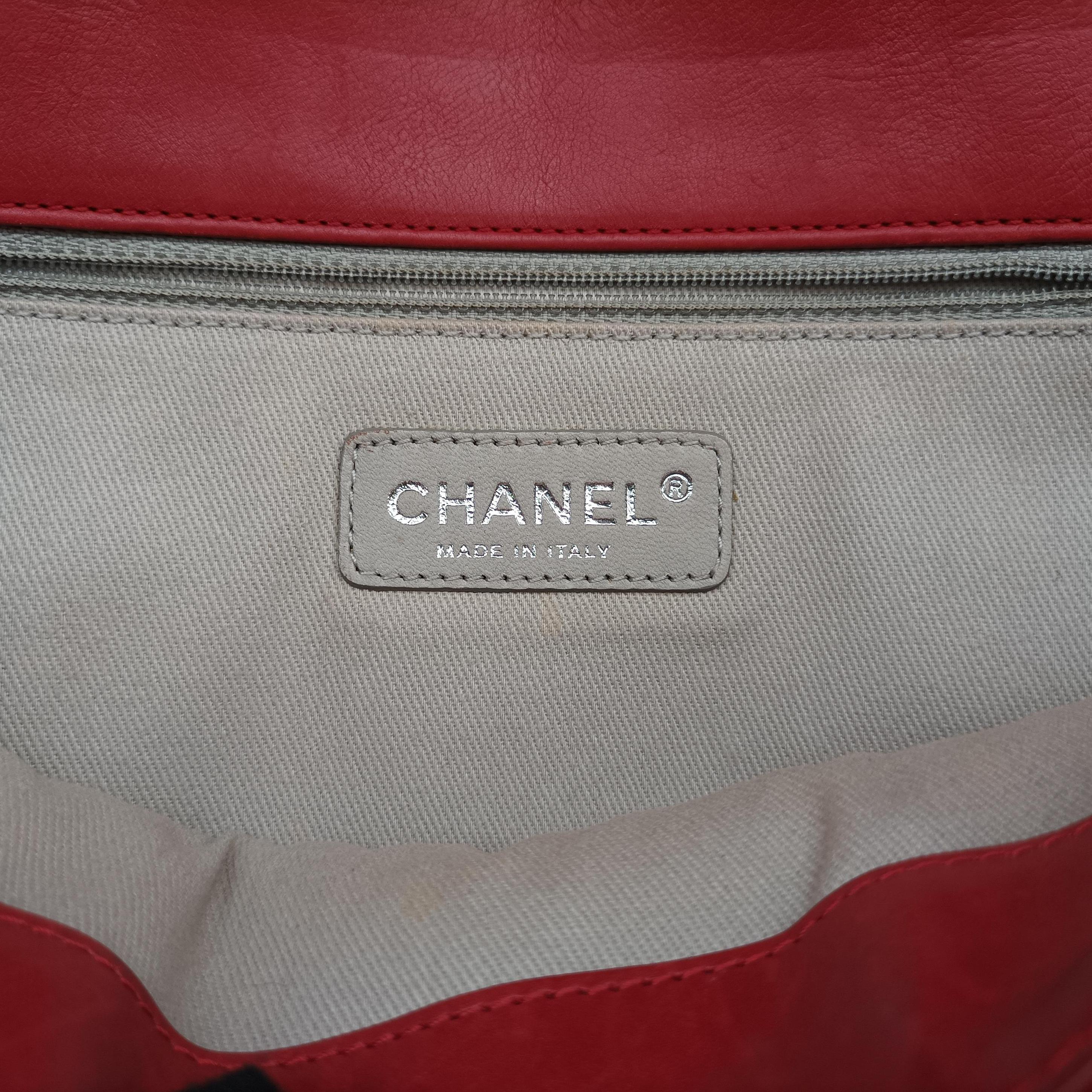 2.55 Matelasse Red Leather A66985 157999762.55 マトラッセ レッド レザー A66985 15799976