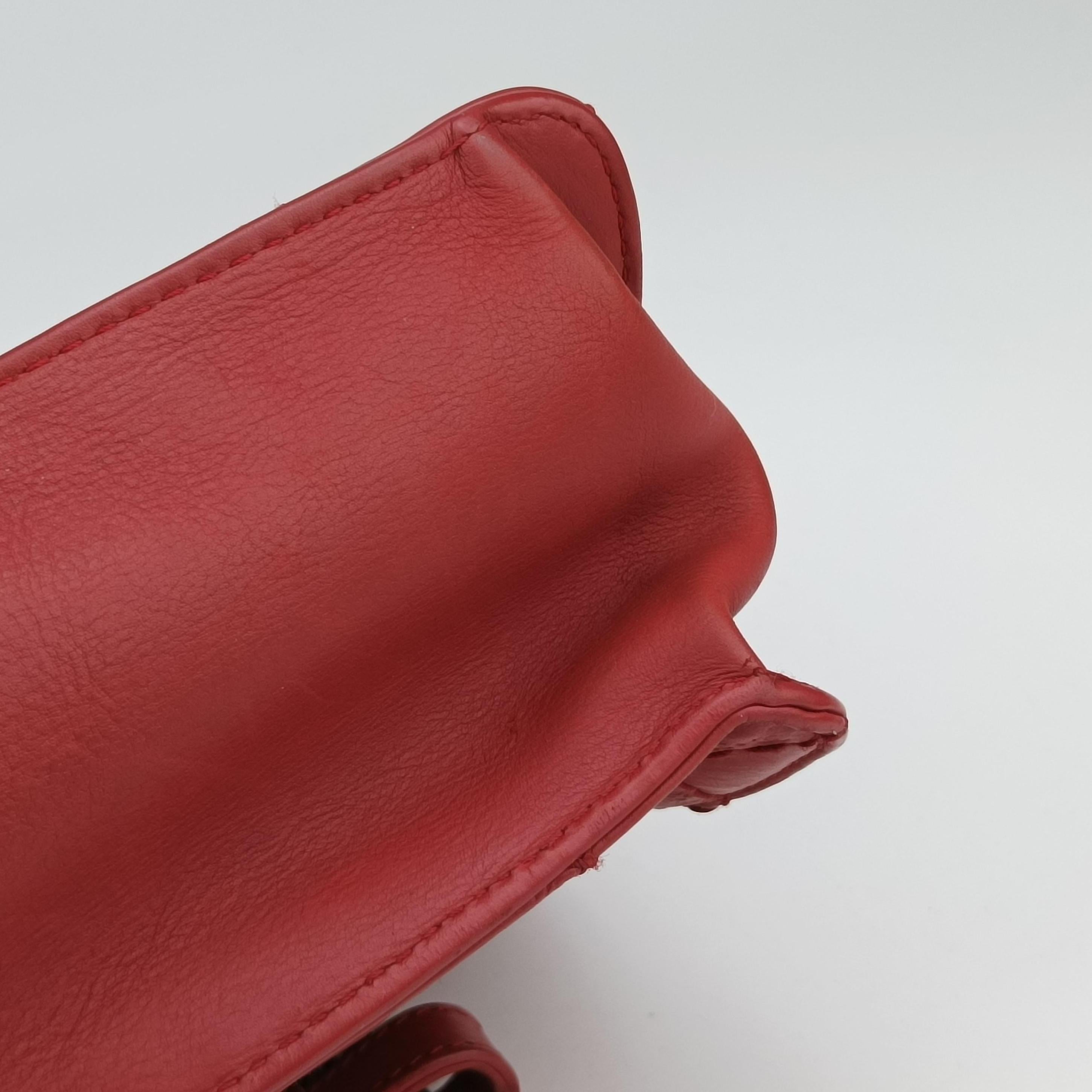 2.55 Matelasse Red Leather A66985 157999762.55 マトラッセ レッド レザー A66985 15799976