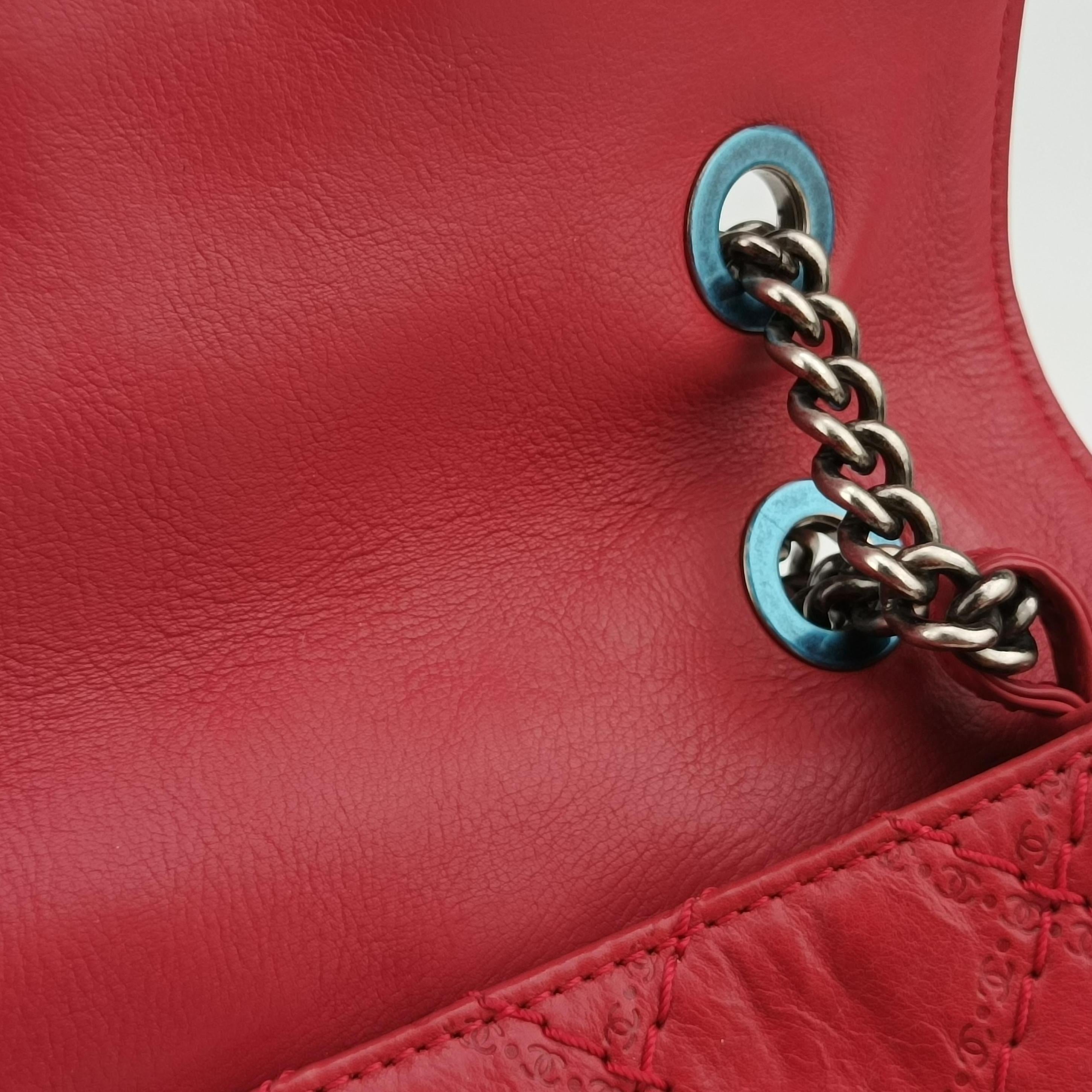 2.55 Matelasse Red Leather A66985 157999762.55 マトラッセ レッド レザー A66985 15799976