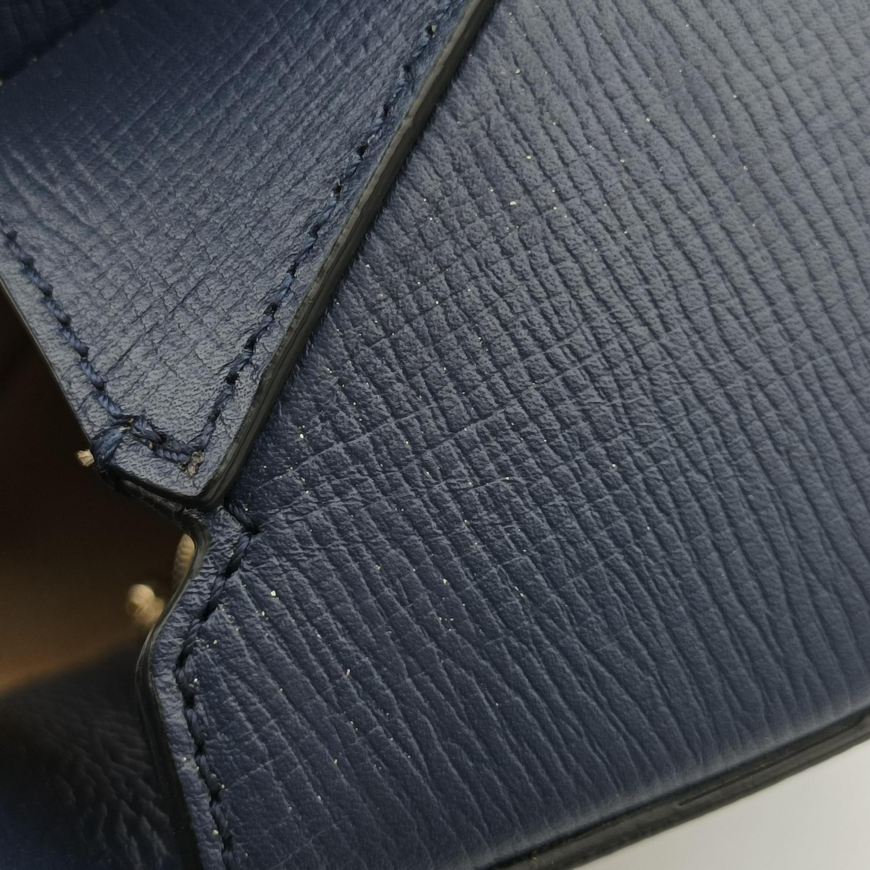 Pandora Navy Leather TE B 0137パンドラ ネイビー レザー TE B 0137