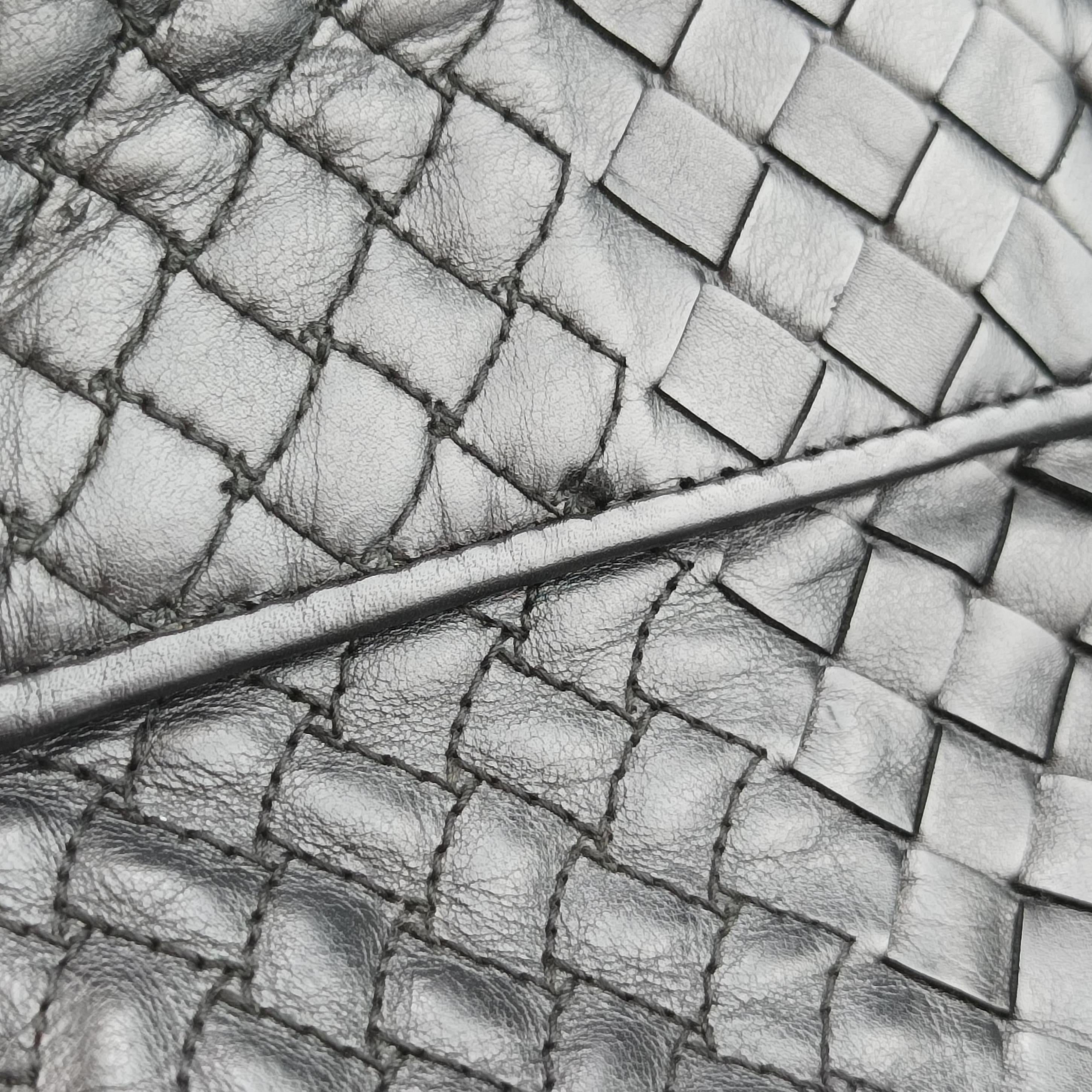 Intrecciato Black lambskin B03482603Cイントレチャート ブラック ラムスキン B03482603C