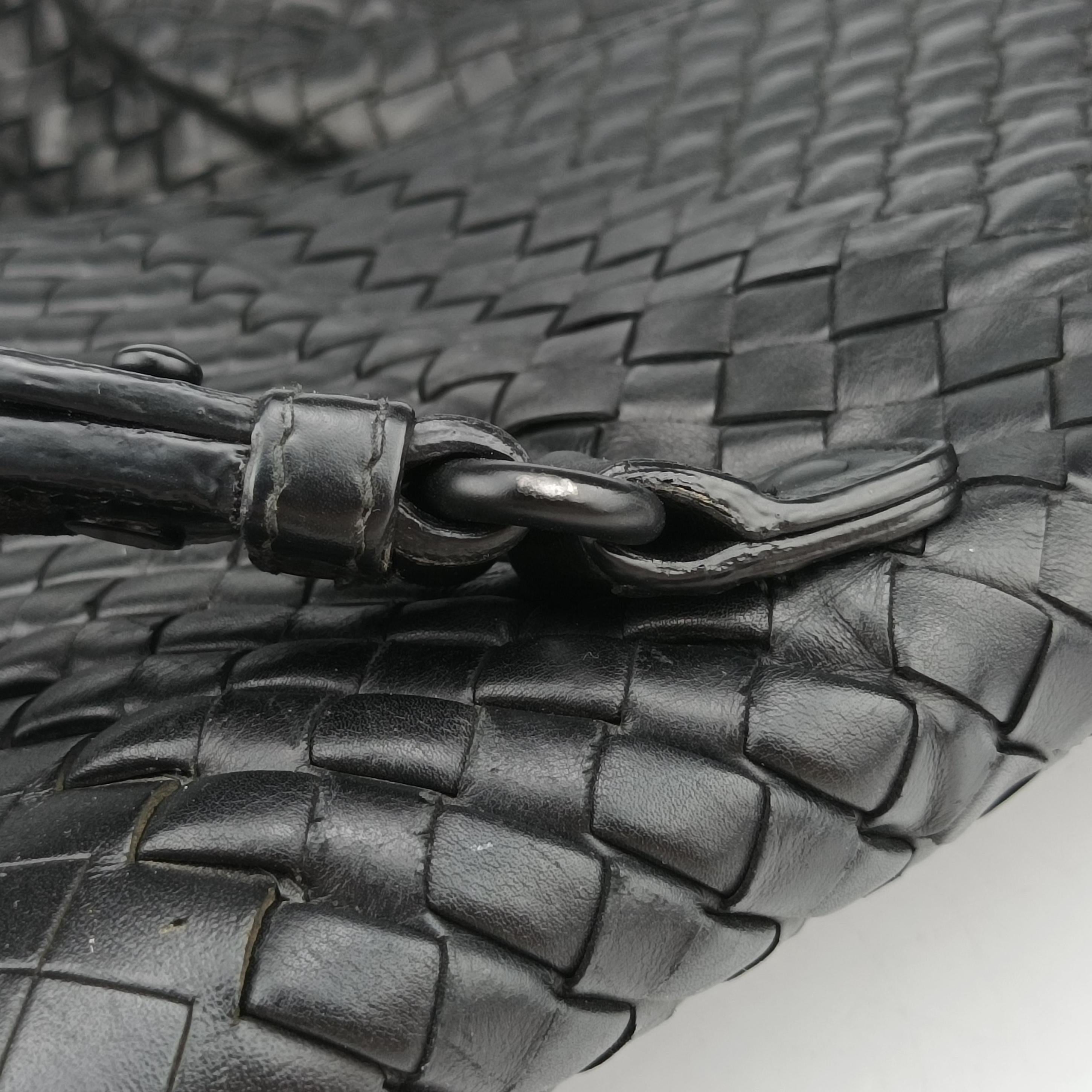 Intrecciato Black lambskin B03482603Cイントレチャート ブラック ラムスキン B03482603C