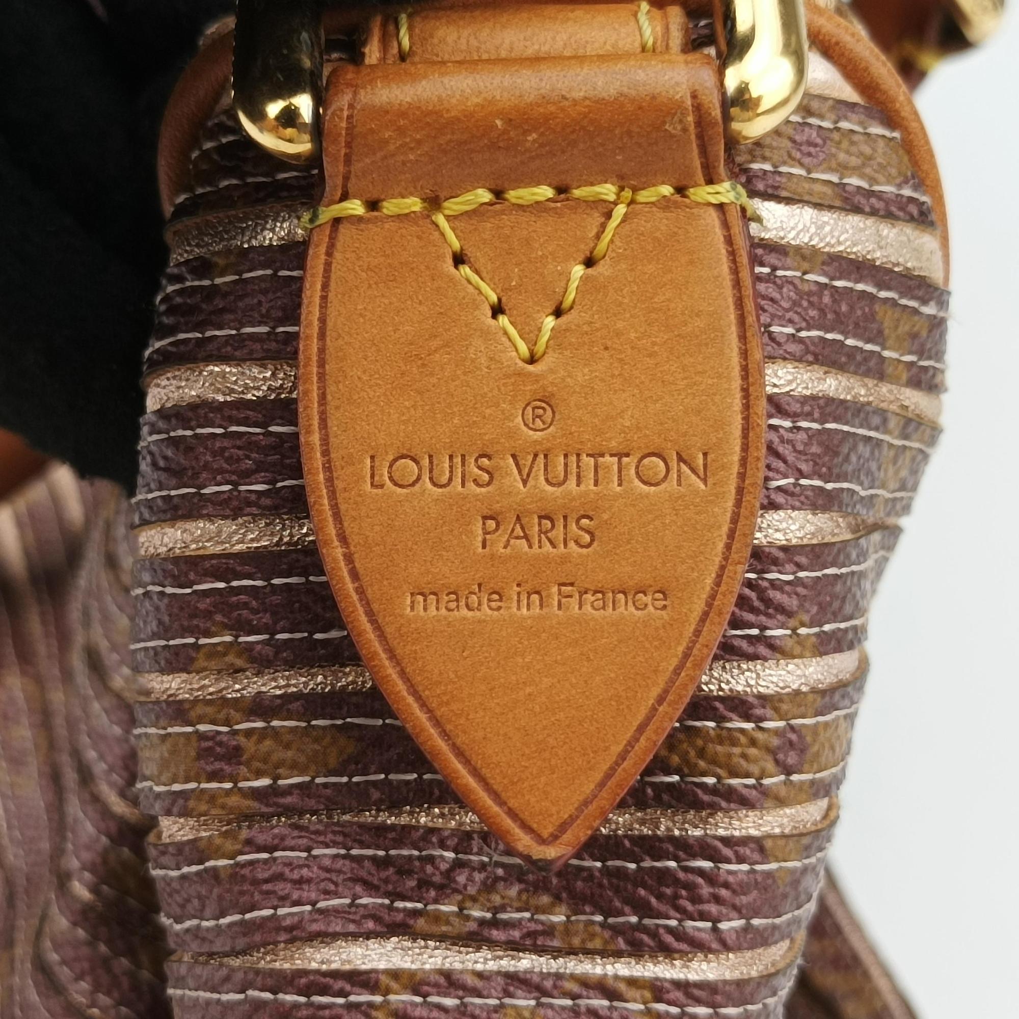 Eden Speedy Bandouliere 30 beige×PECHE Monogram Eden Canvas M40357 Lot number unknownエデン スピーディ バンドリエール30 ベージュ×ペッシュ モノグラム エデン キャンバス M40357 製番不明