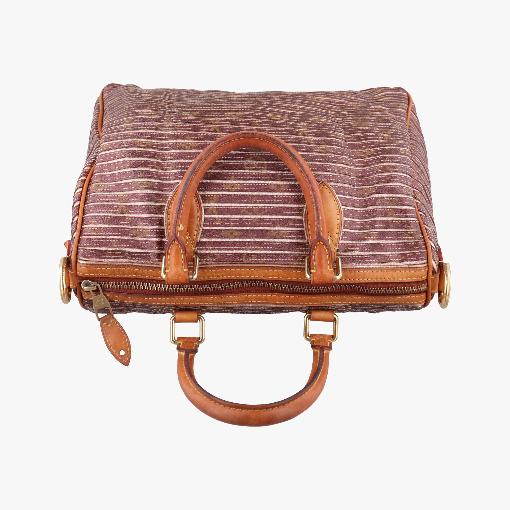 Eden Speedy Bandouliere 30 beige×PECHE Monogram Eden Canvas M40357 Lot number unknownエデン スピーディ バンドリエール30 ベージュ×ペッシュ モノグラム エデン キャンバス M40357 製番不明