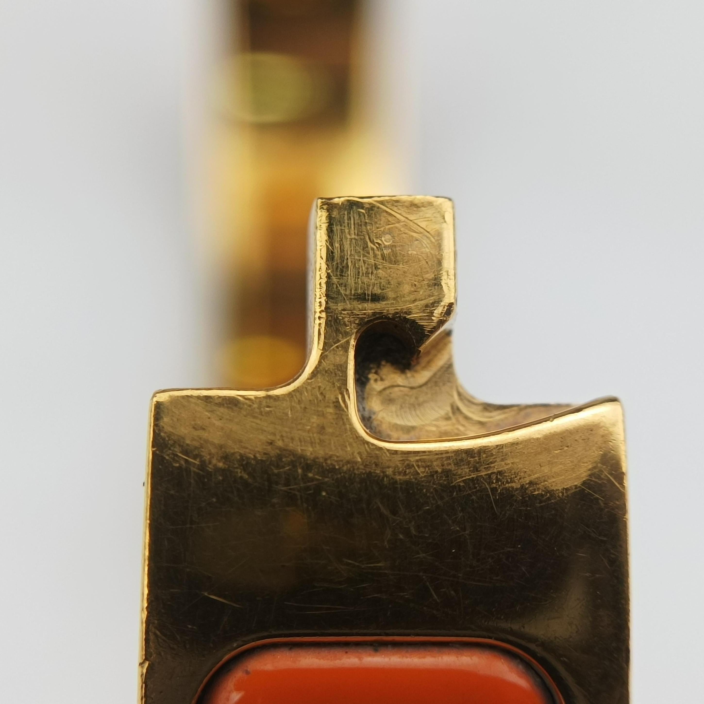 Clic Clac Orange×golden GP FI 0125クリッククラック オレンジ×ゴールド GP FI 0125