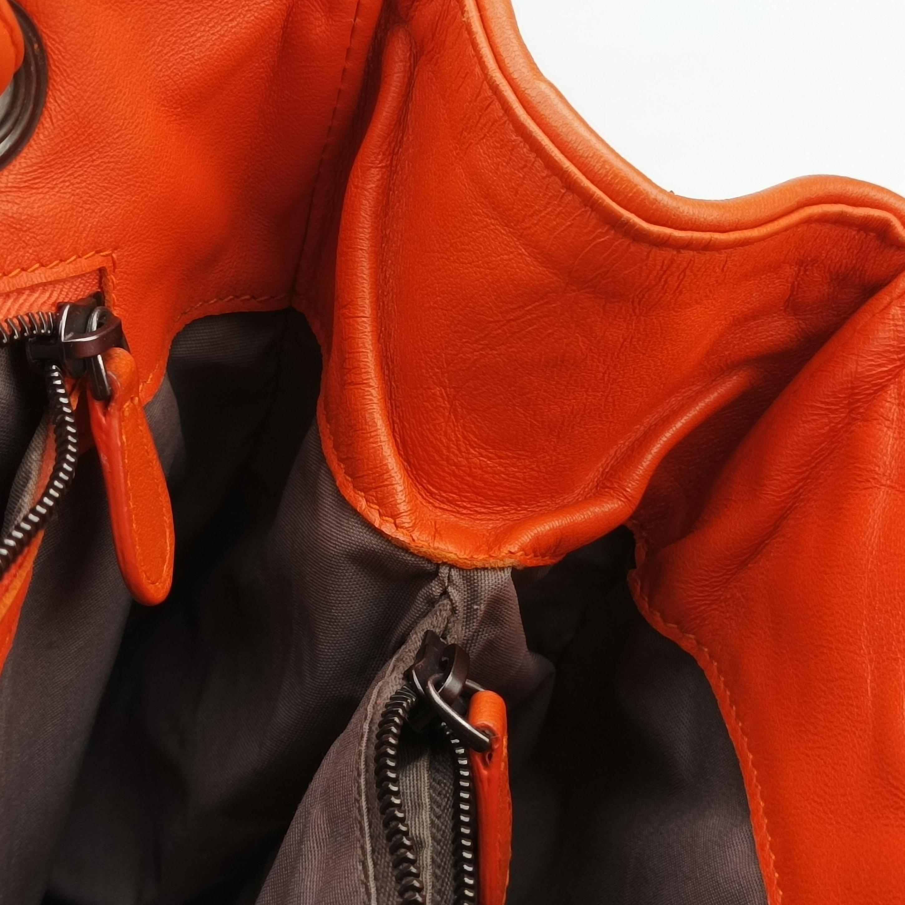 Intrecciato Orange lambskin B03143333Lイントレチャート オレンジ ラムスキン B03143333L