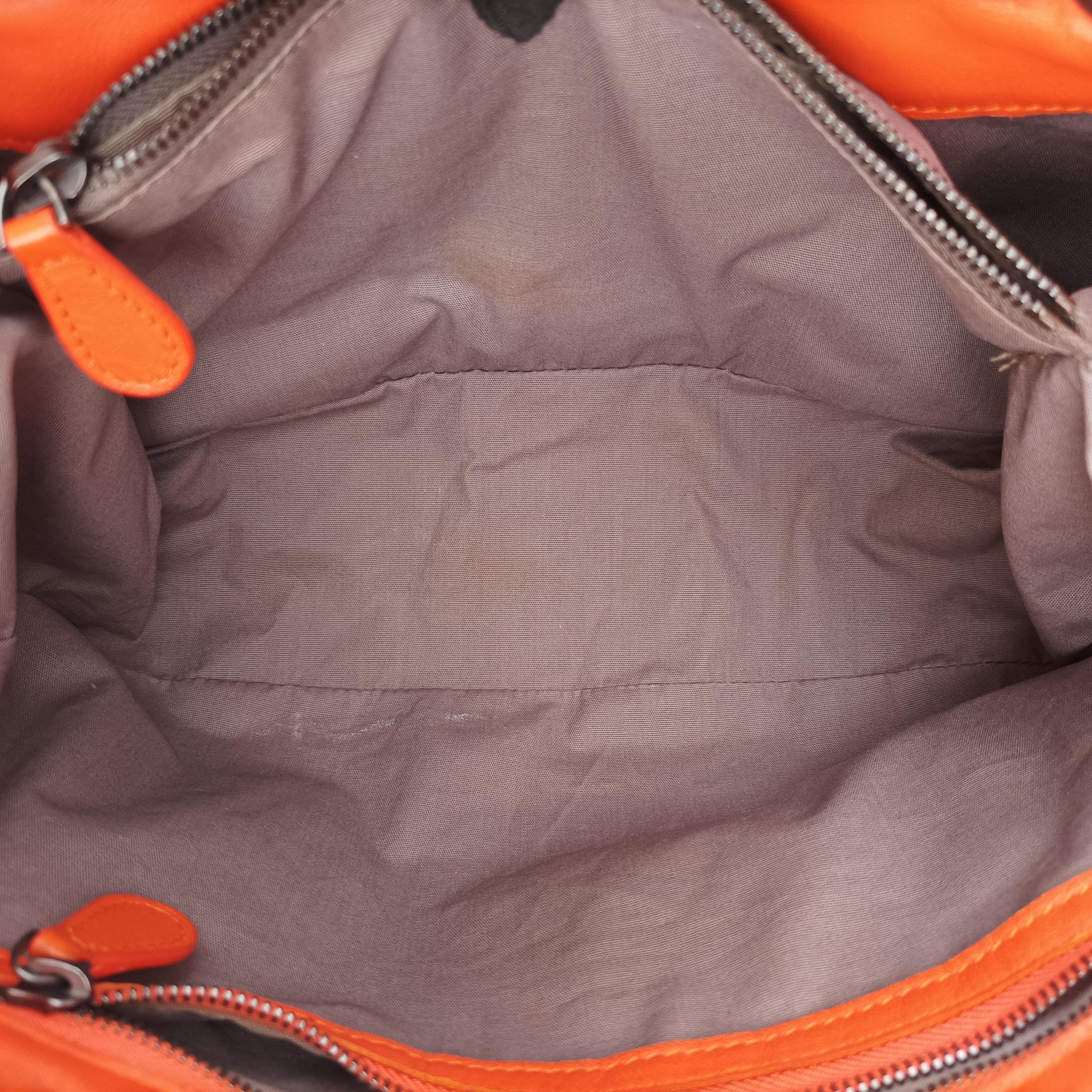 Intrecciato Orange lambskin B03143333Lイントレチャート オレンジ ラムスキン B03143333L