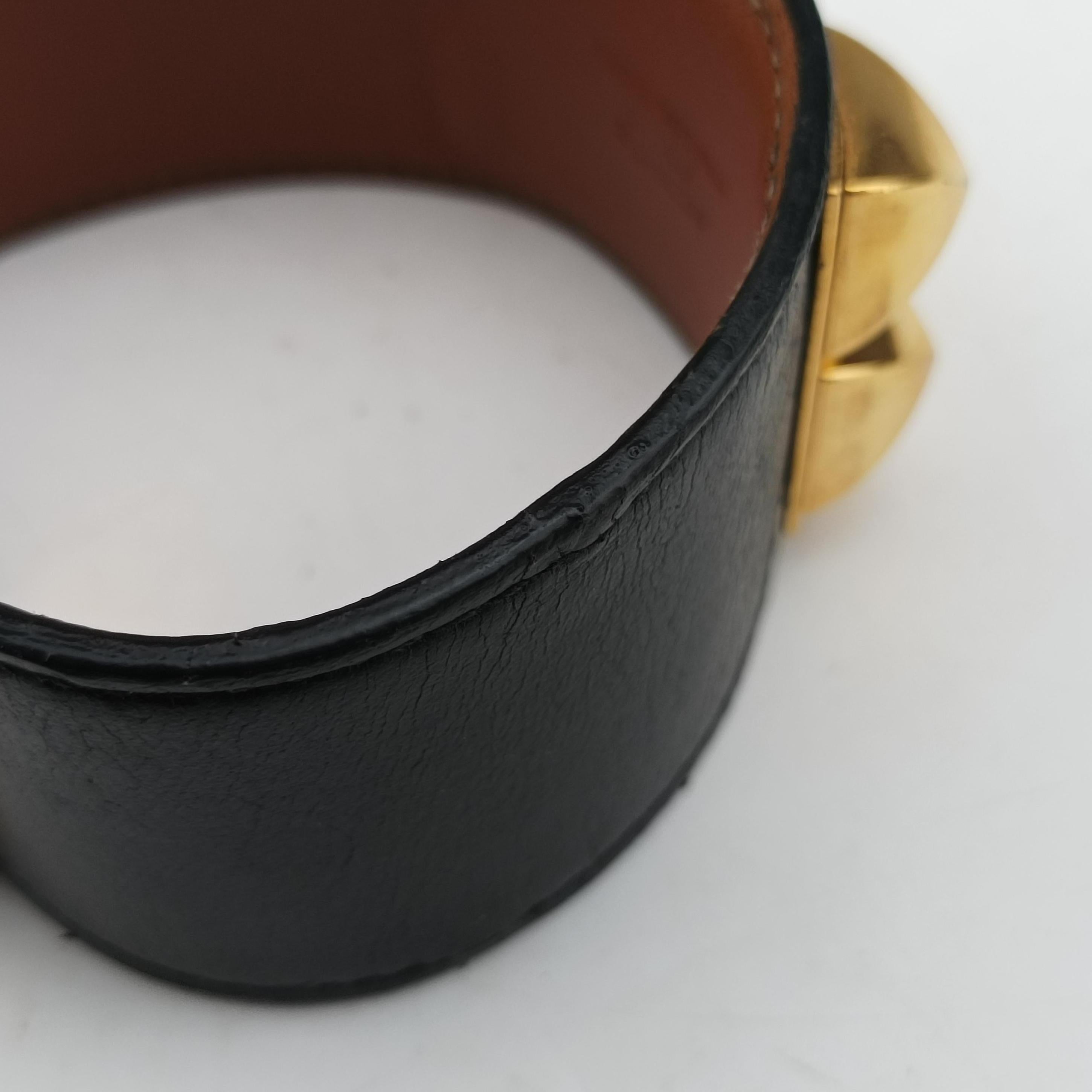 Collier de Chien Black×golden Leather × GP L T NM 012 NNコリエ ド シアン ブラック×ゴールド レザー×GP L T NM 012 NN