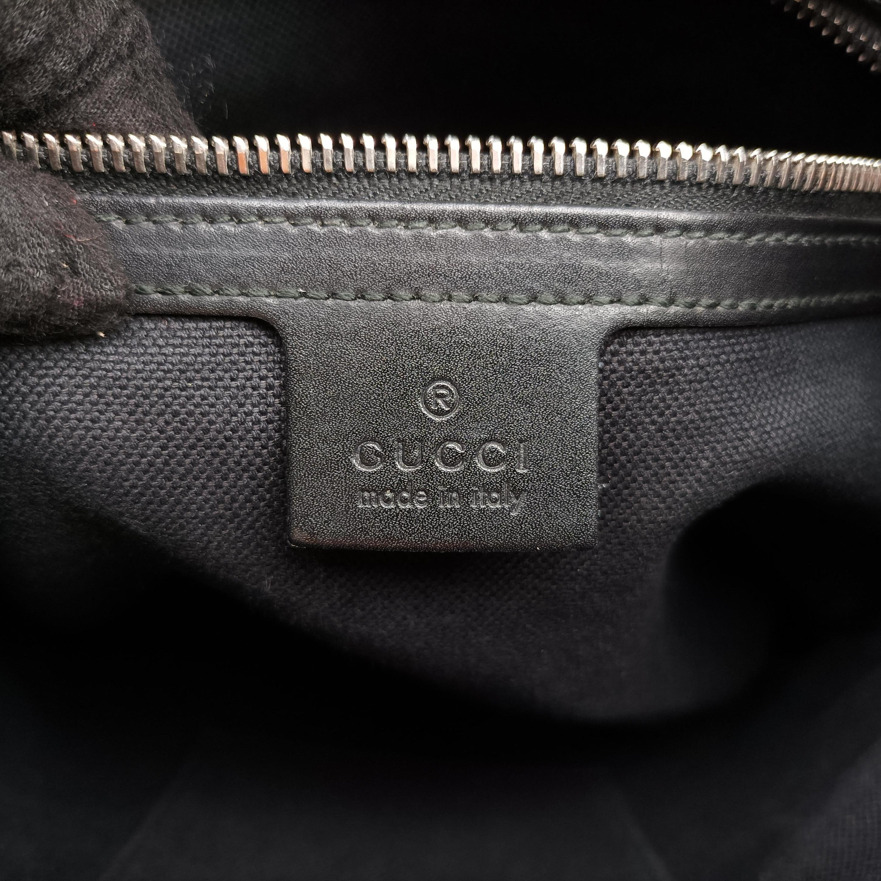 GG Supreme Messenger Black PVC coated canvas 474137 D022555493GGスプリーム メッセンジャー ブラック PVCコーティングキャンバス 474137 D022555493