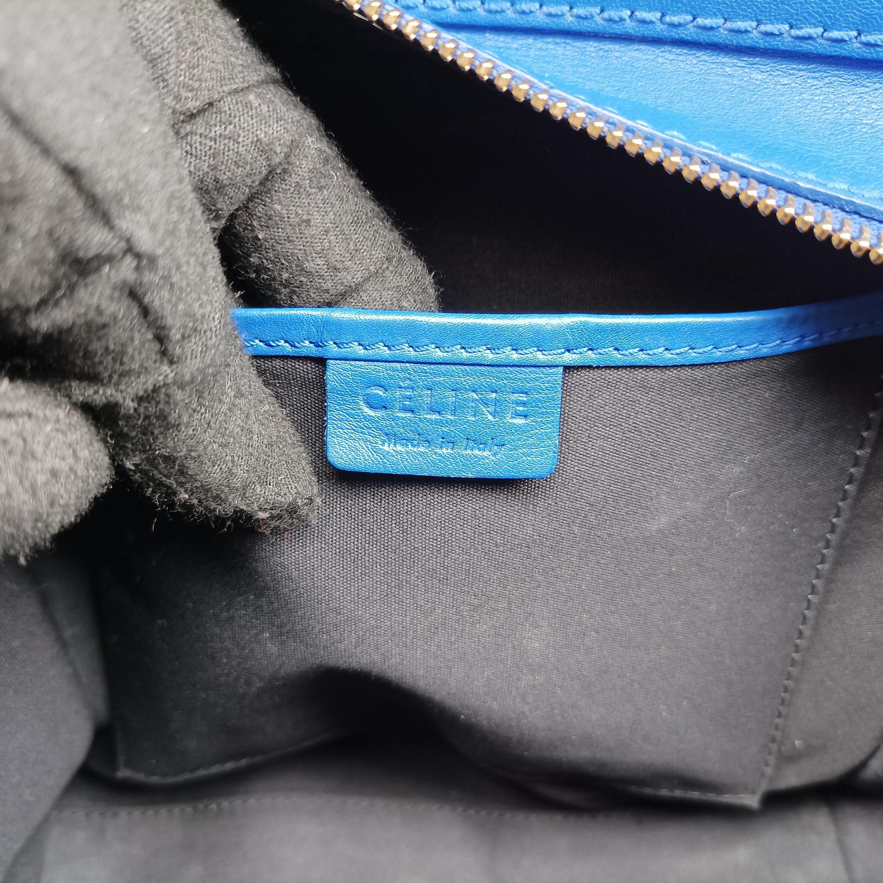 luggage nano shopper Blue Leather F-ZP-0151ラゲージナノショッパー ブルー レザー F-ZP-0151