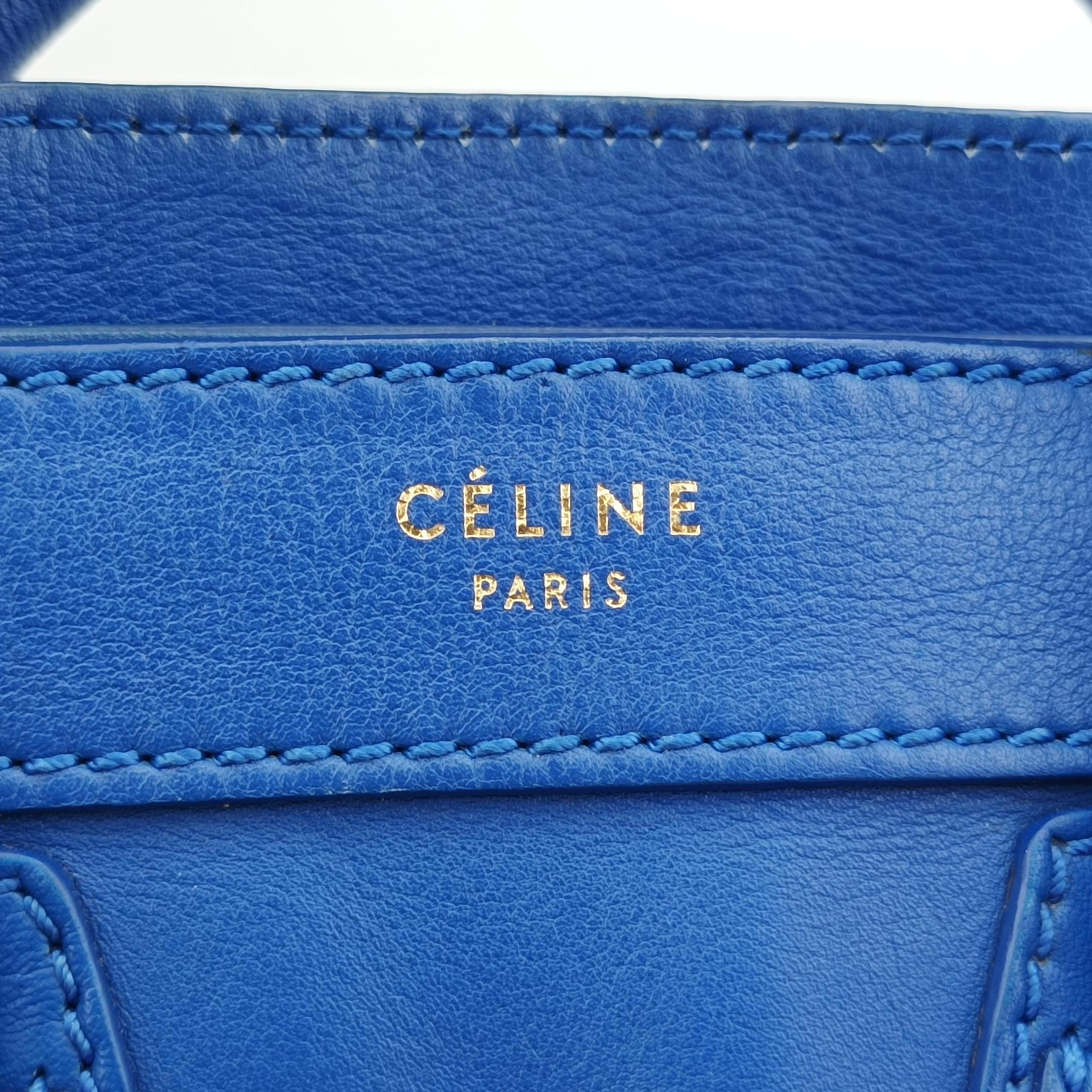 luggage nano shopper Blue Leather F-ZP-0151ラゲージナノショッパー ブルー レザー F-ZP-0151