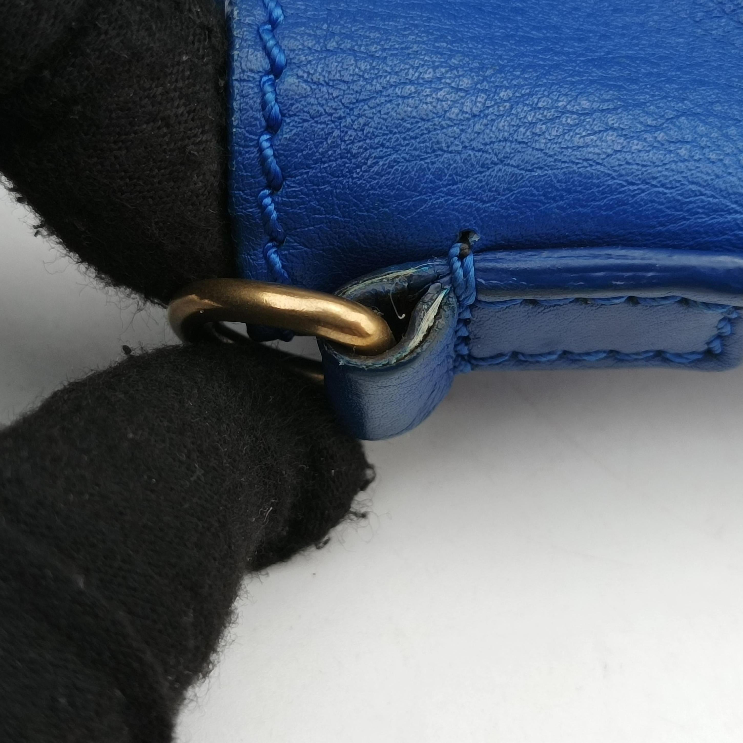 luggage nano shopper Blue Leather F-ZP-0151ラゲージナノショッパー ブルー レザー F-ZP-0151