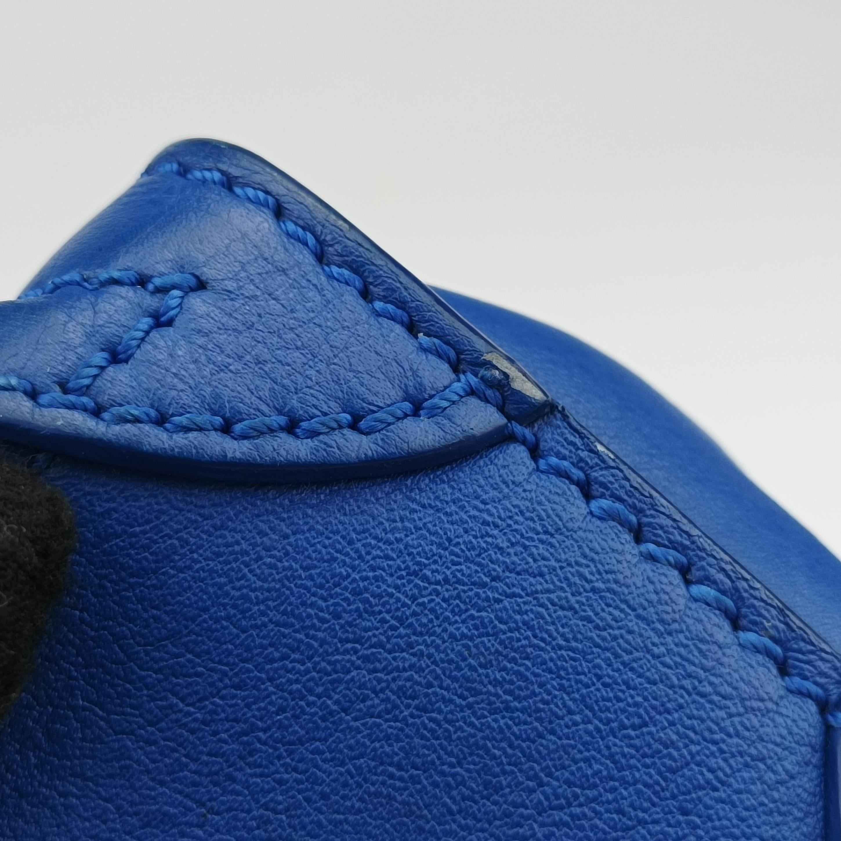 luggage nano shopper Blue Leather F-ZP-0151ラゲージナノショッパー ブルー レザー F-ZP-0151