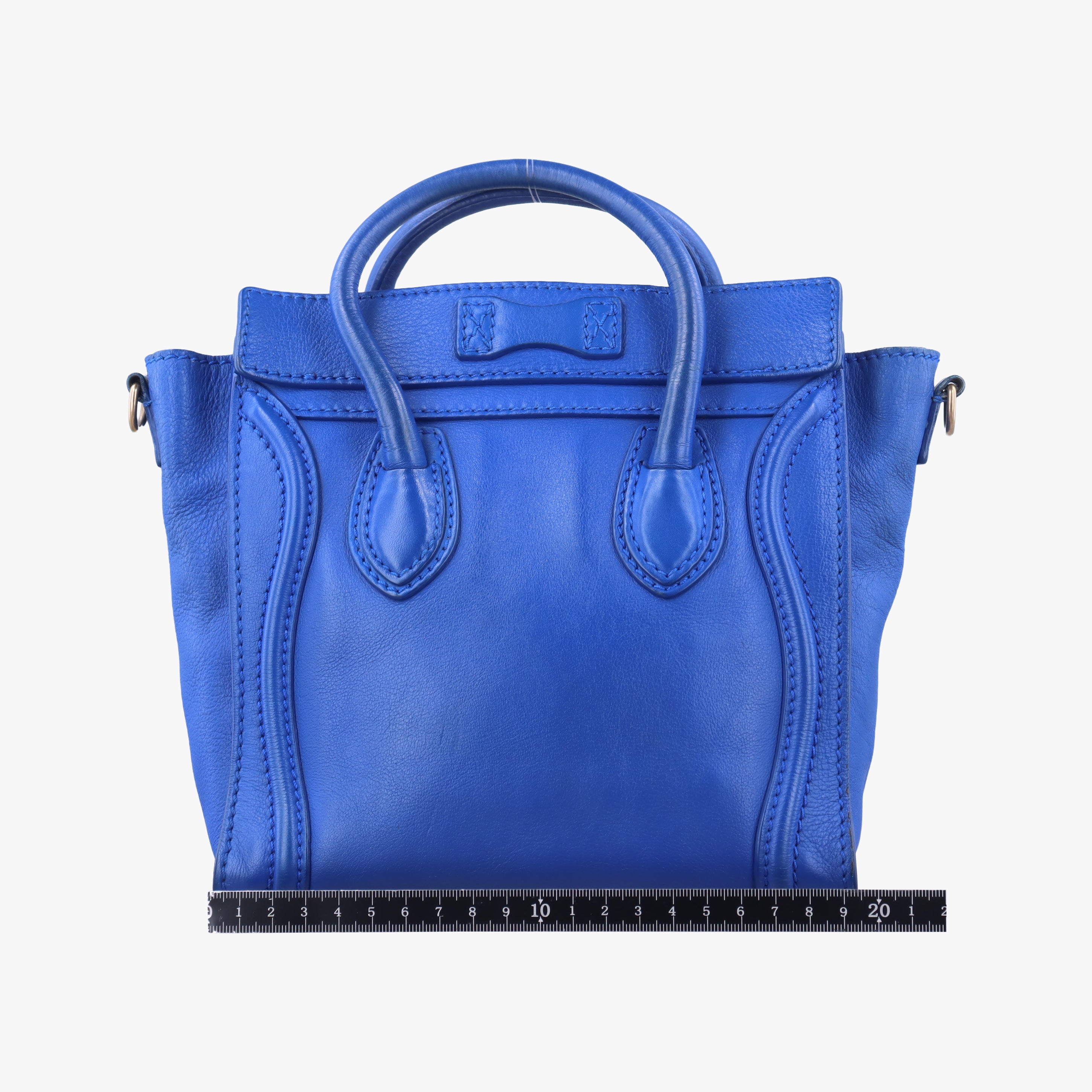 luggage nano shopper Blue Leather F-ZP-0151ラゲージナノショッパー ブルー レザー F-ZP-0151