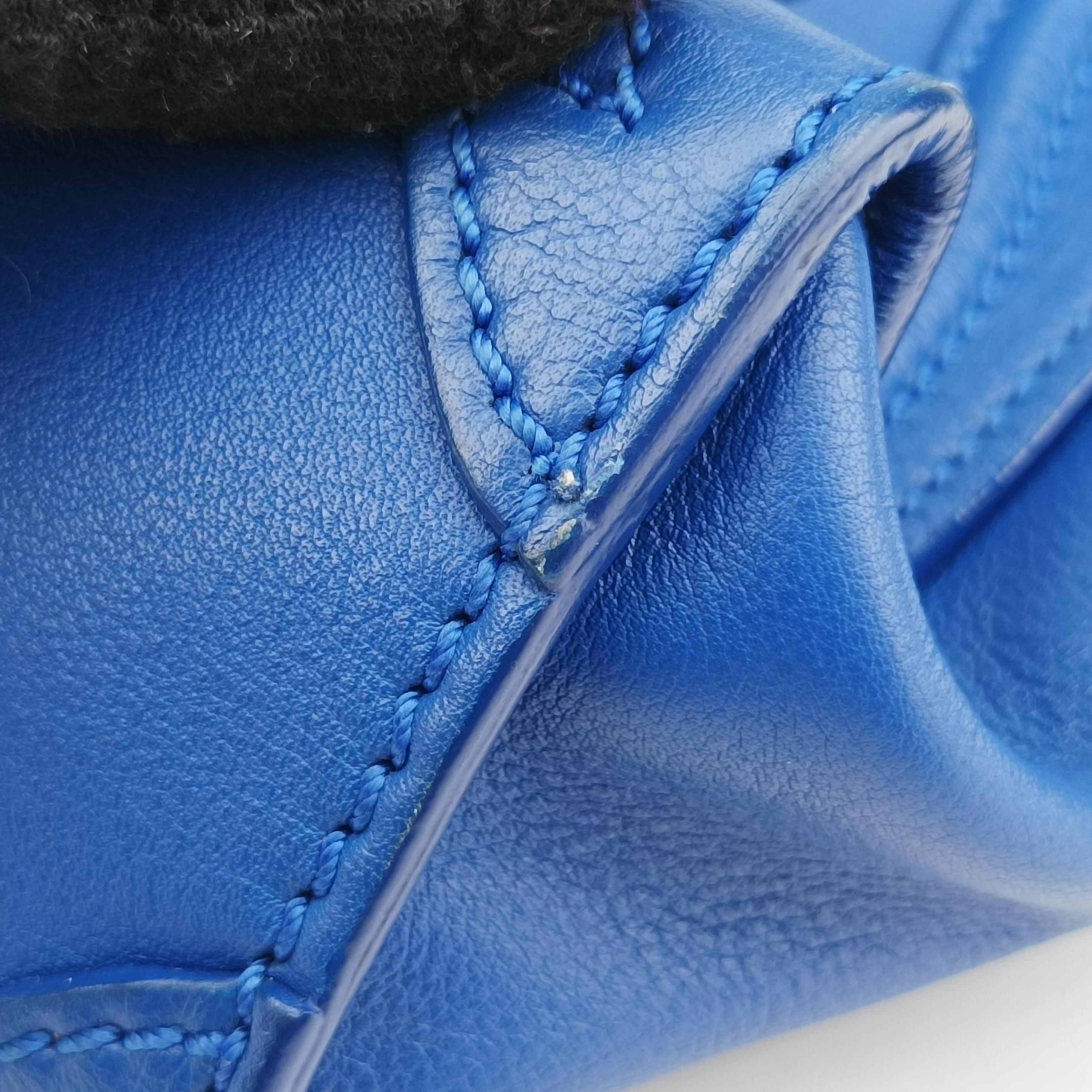 luggage nano shopper Blue Leather F-ZP-0151ラゲージナノショッパー ブルー レザー F-ZP-0151