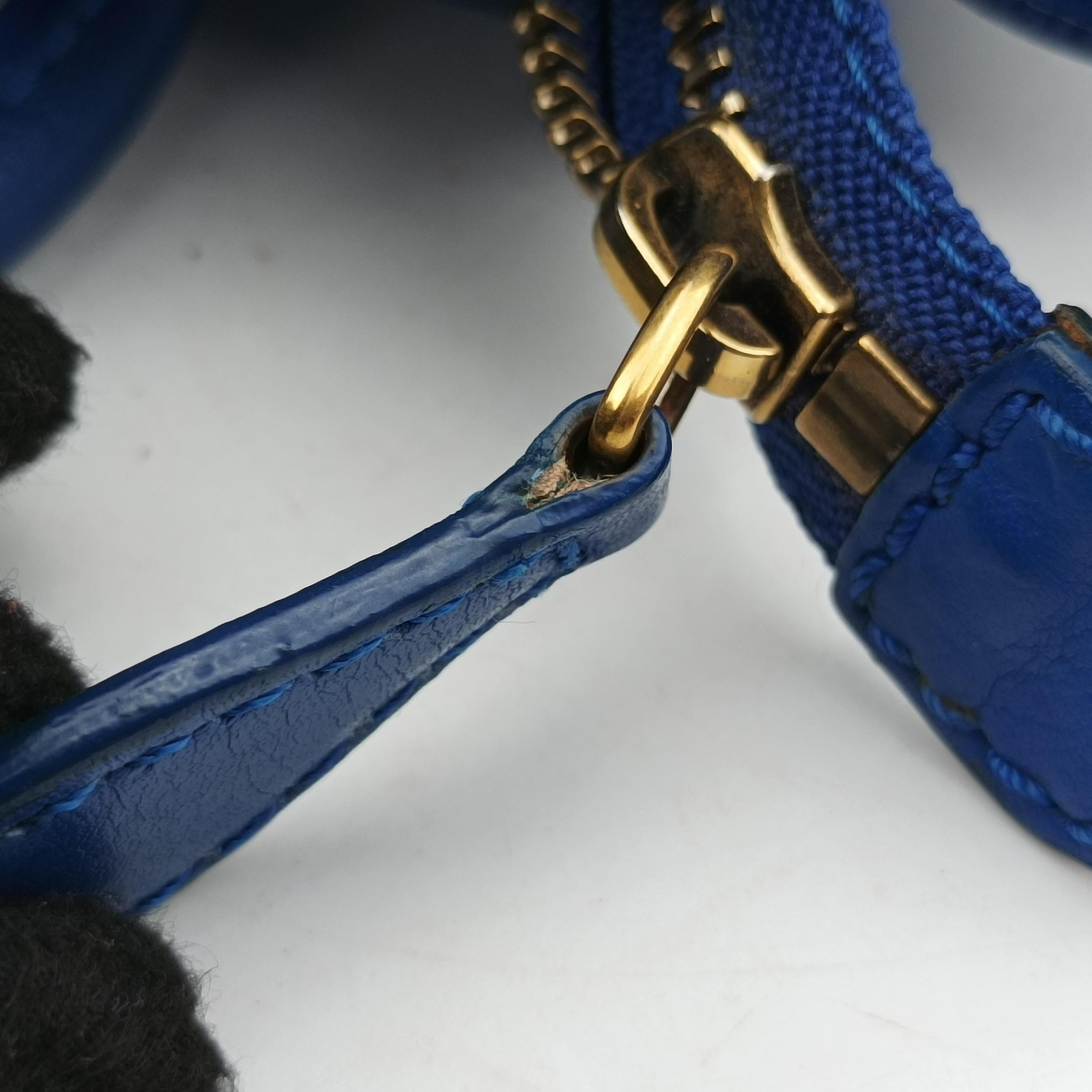 luggage nano shopper Blue Leather F-ZP-0151ラゲージナノショッパー ブルー レザー F-ZP-0151