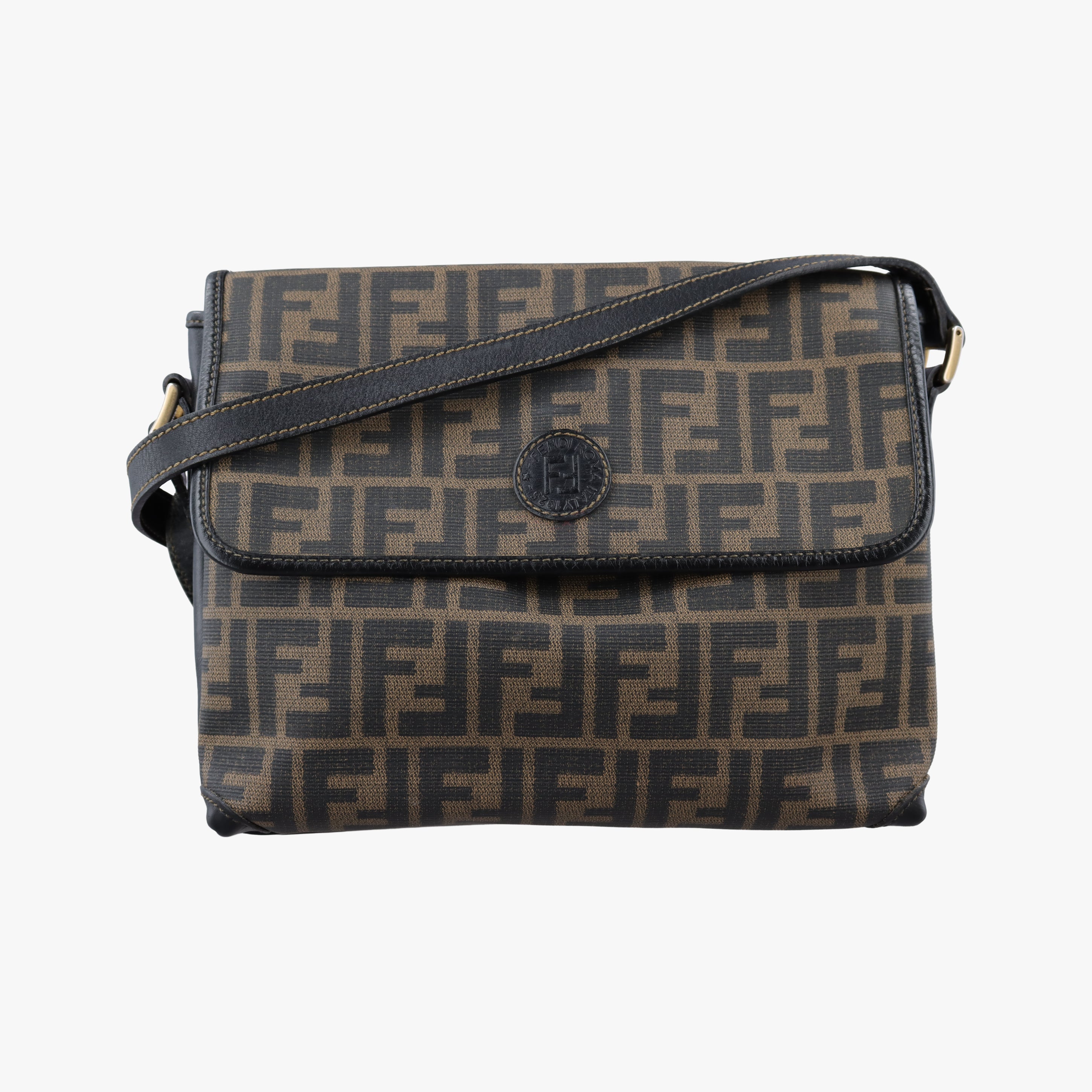 Zucca Brown PVC coated canvas A 00116ズッカ ブラウン PVCコーティングキャンバス A 00116