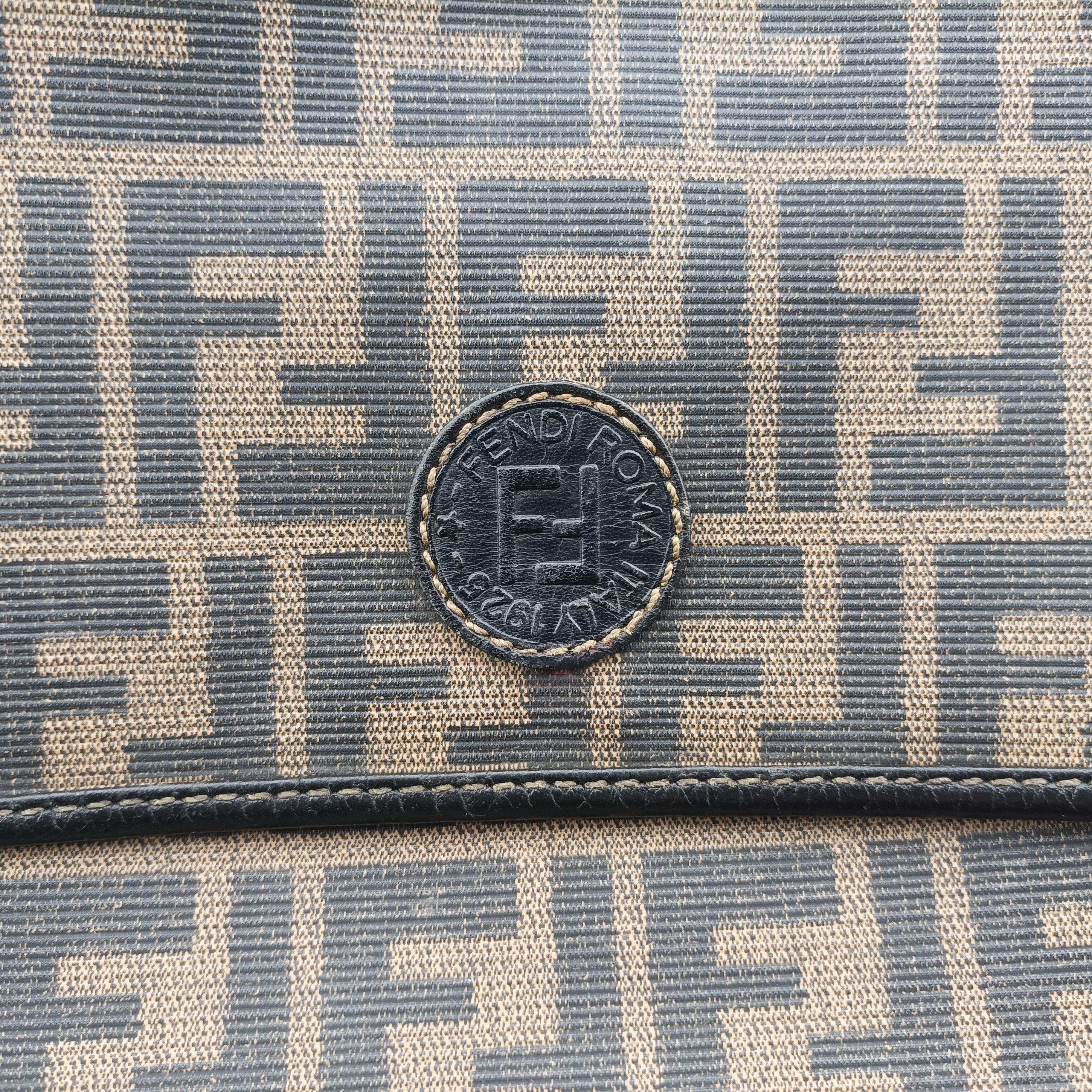 Zucca Brown PVC coated canvas A 00116ズッカ ブラウン PVCコーティングキャンバス A 00116