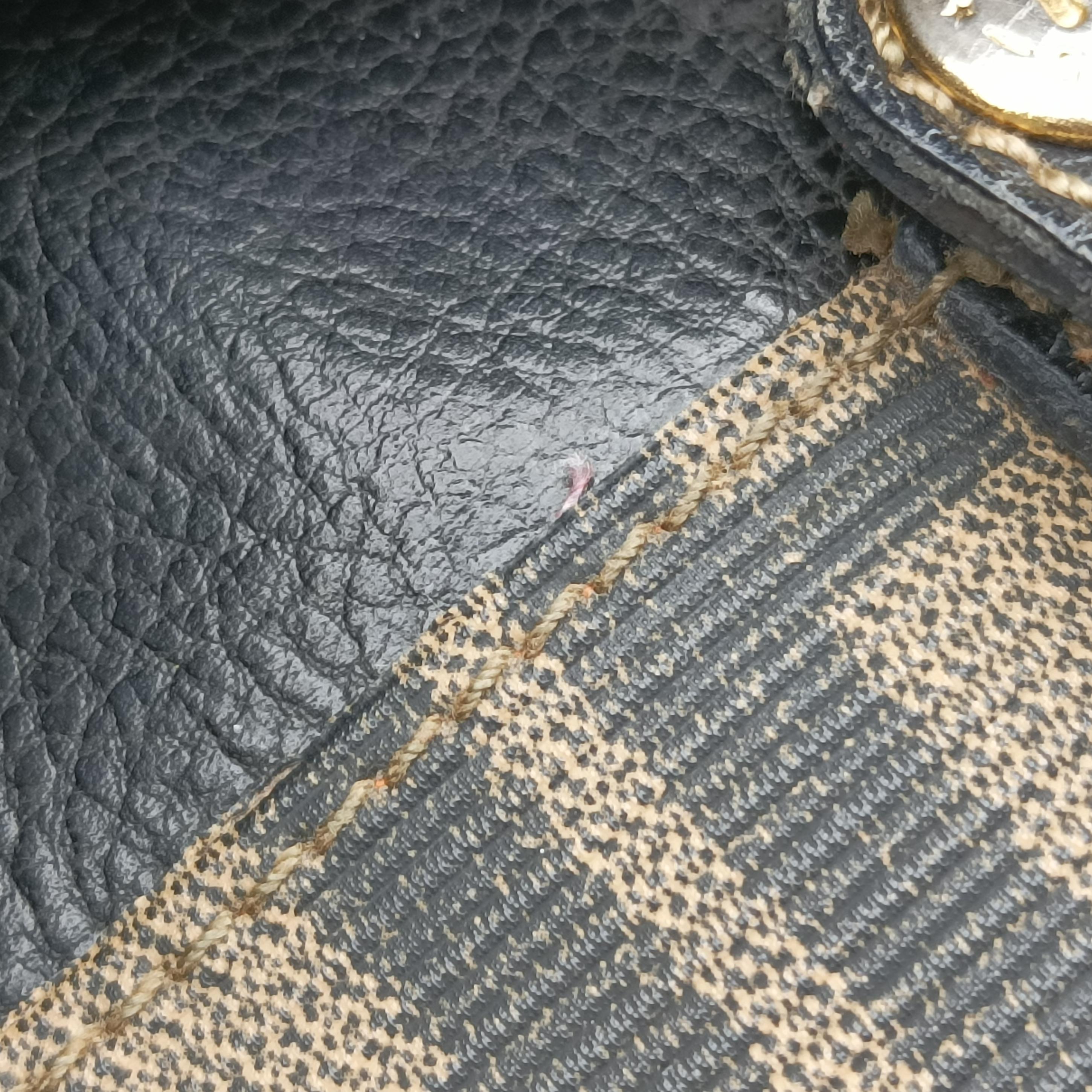 Zucca Brown PVC coated canvas A 00116ズッカ ブラウン PVCコーティングキャンバス A 00116