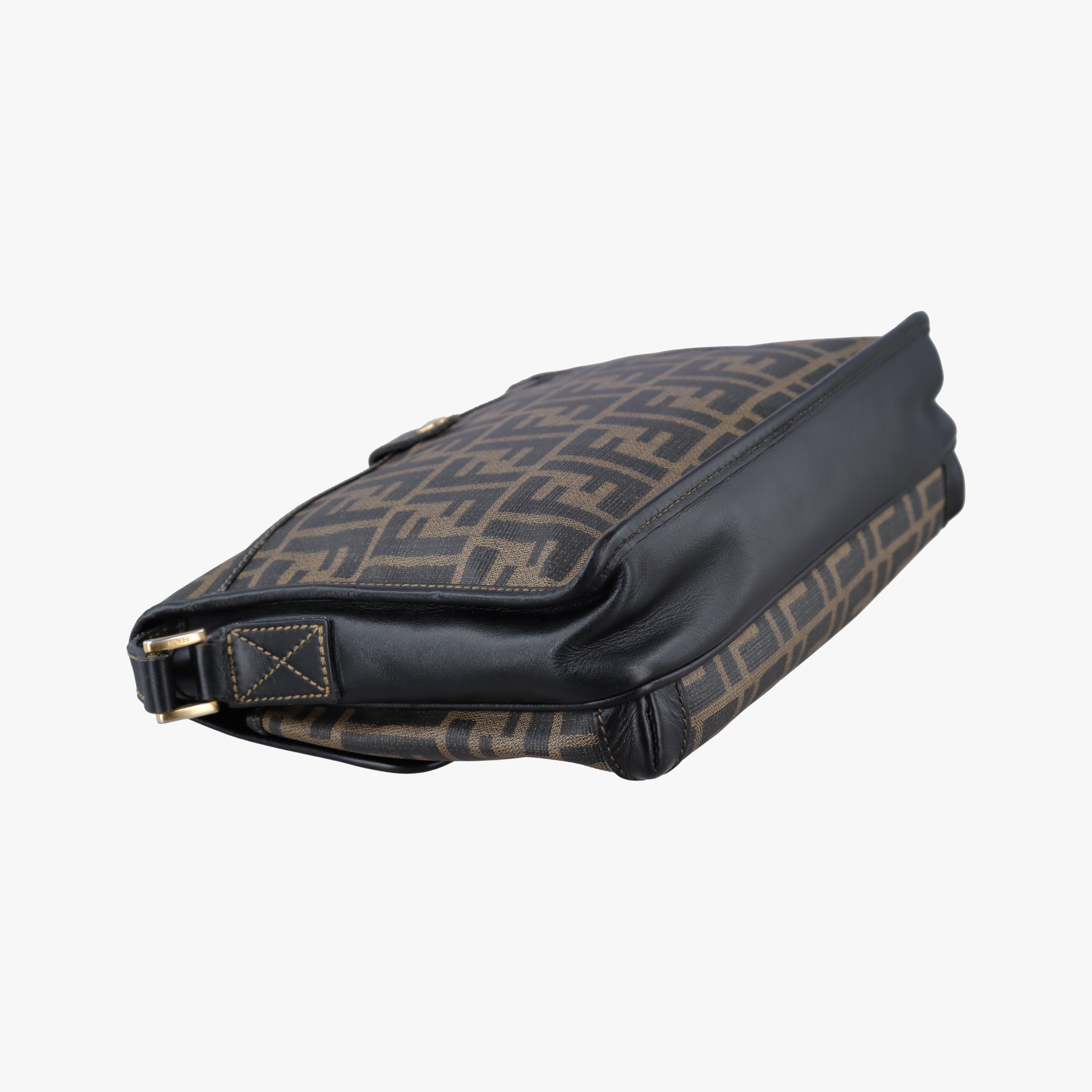 Zucca Brown PVC coated canvas A 00116ズッカ ブラウン PVCコーティングキャンバス A 00116