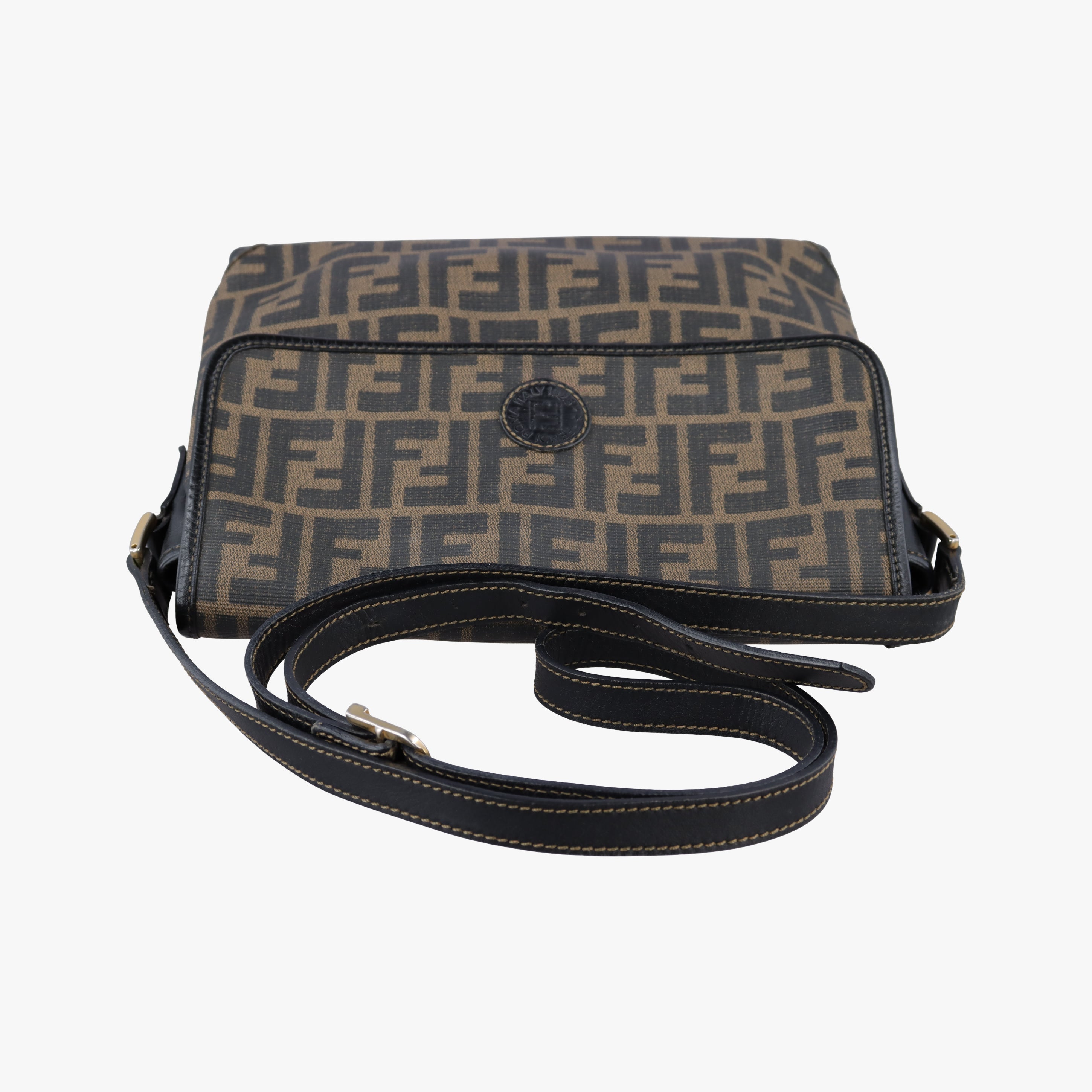 Zucca Brown PVC coated canvas A 00116ズッカ ブラウン PVCコーティングキャンバス A 00116